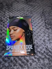 Donna Spandex Edge Satin Scarf - Thumbnail 2