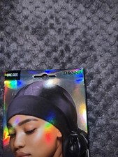 Donna Spandex Edge Satin Scarf - Thumbnail 3