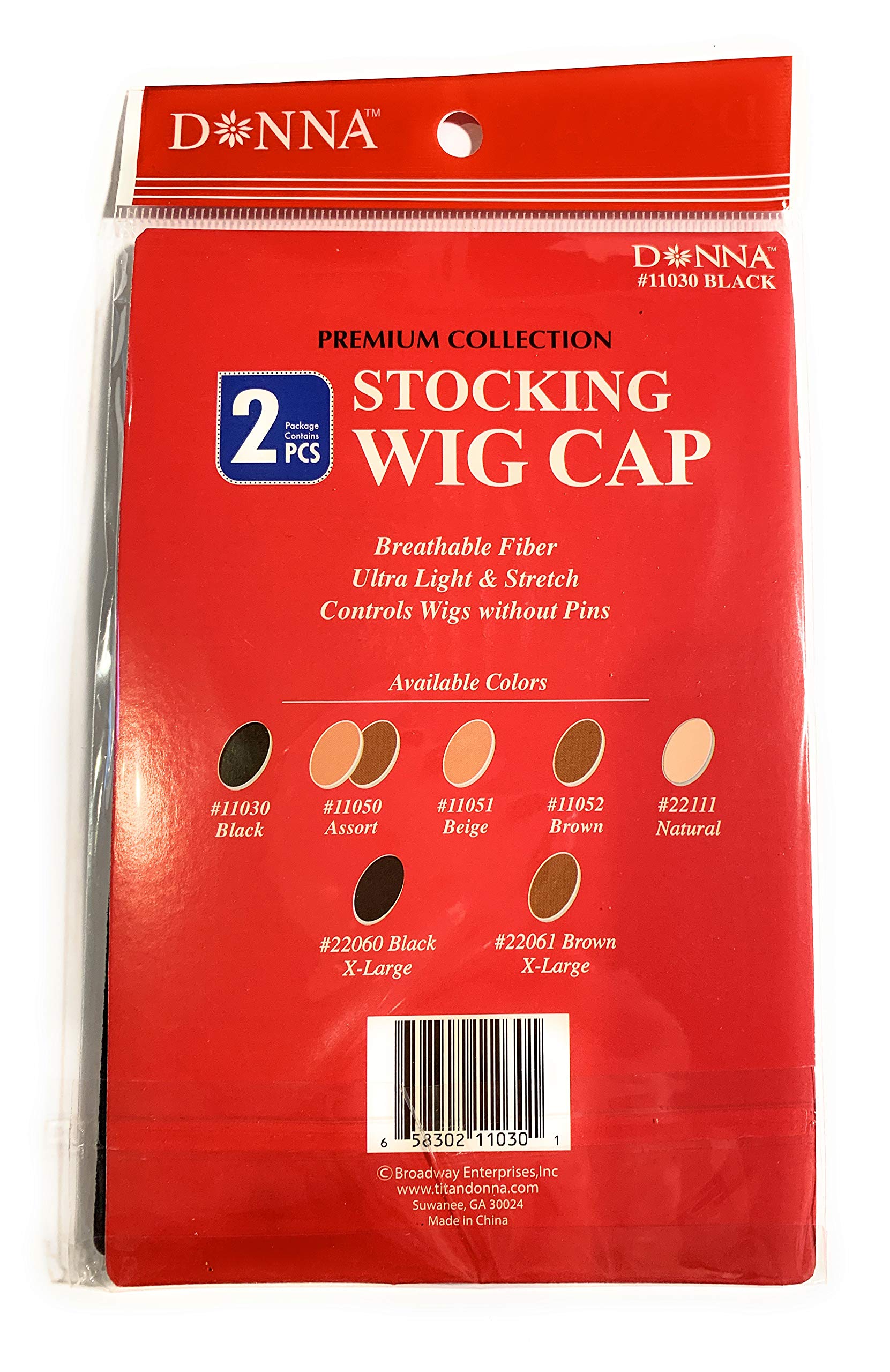 Stocking Wig Cap Black Ships From Us - Thumbnail 2