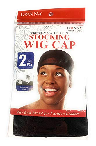 Stocking Wig Cap Black Ships From Us - Thumbnail 3