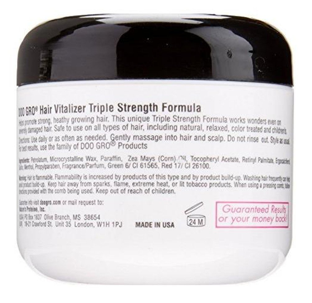 Doo Gro Hair Vitalizer Triple Strength for Severely Damaged Hair 4 oz - Thumbnail 2