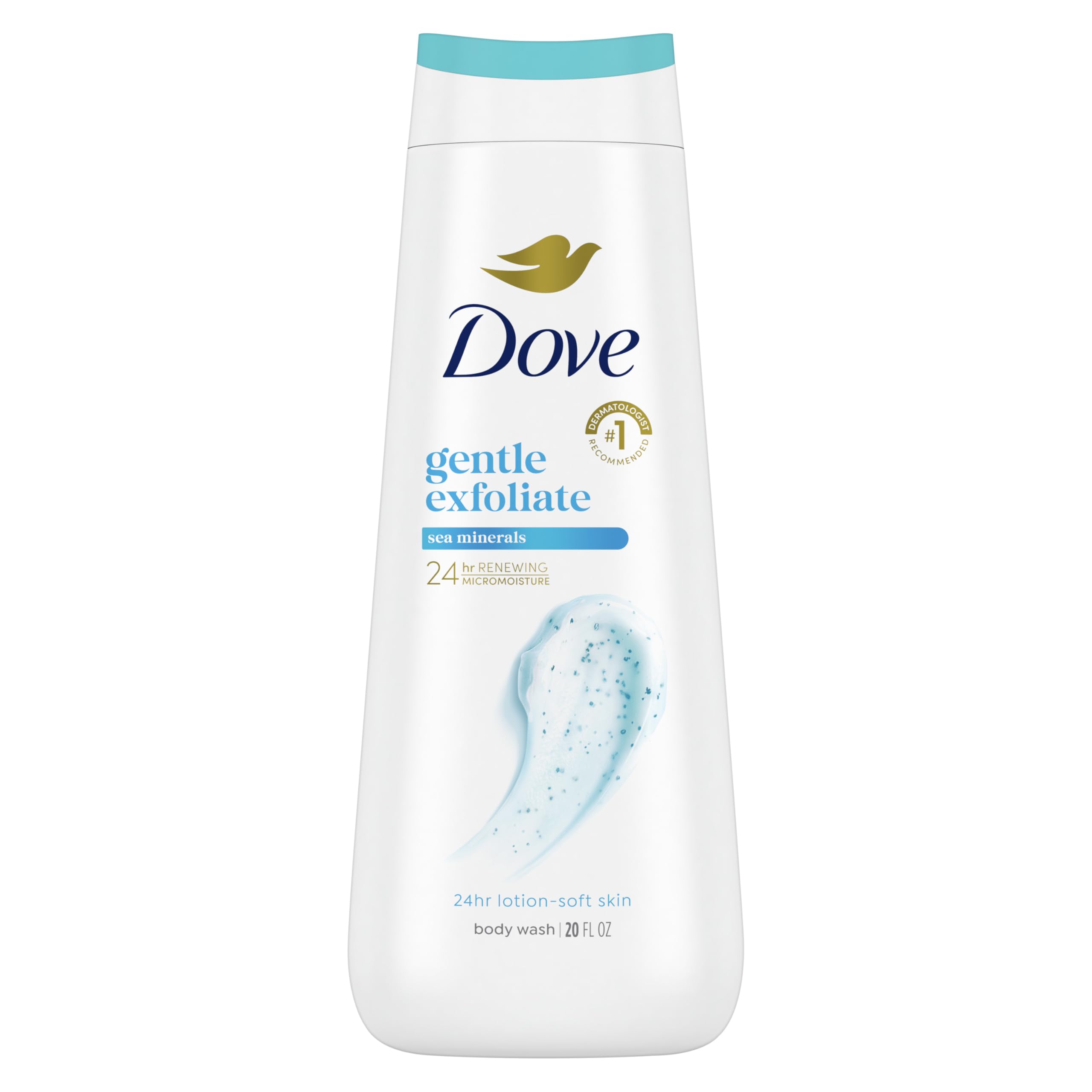 Dove Body Wash Gentle Exfoliate With Sea Minerals for 24hr Lotion Soft Skin