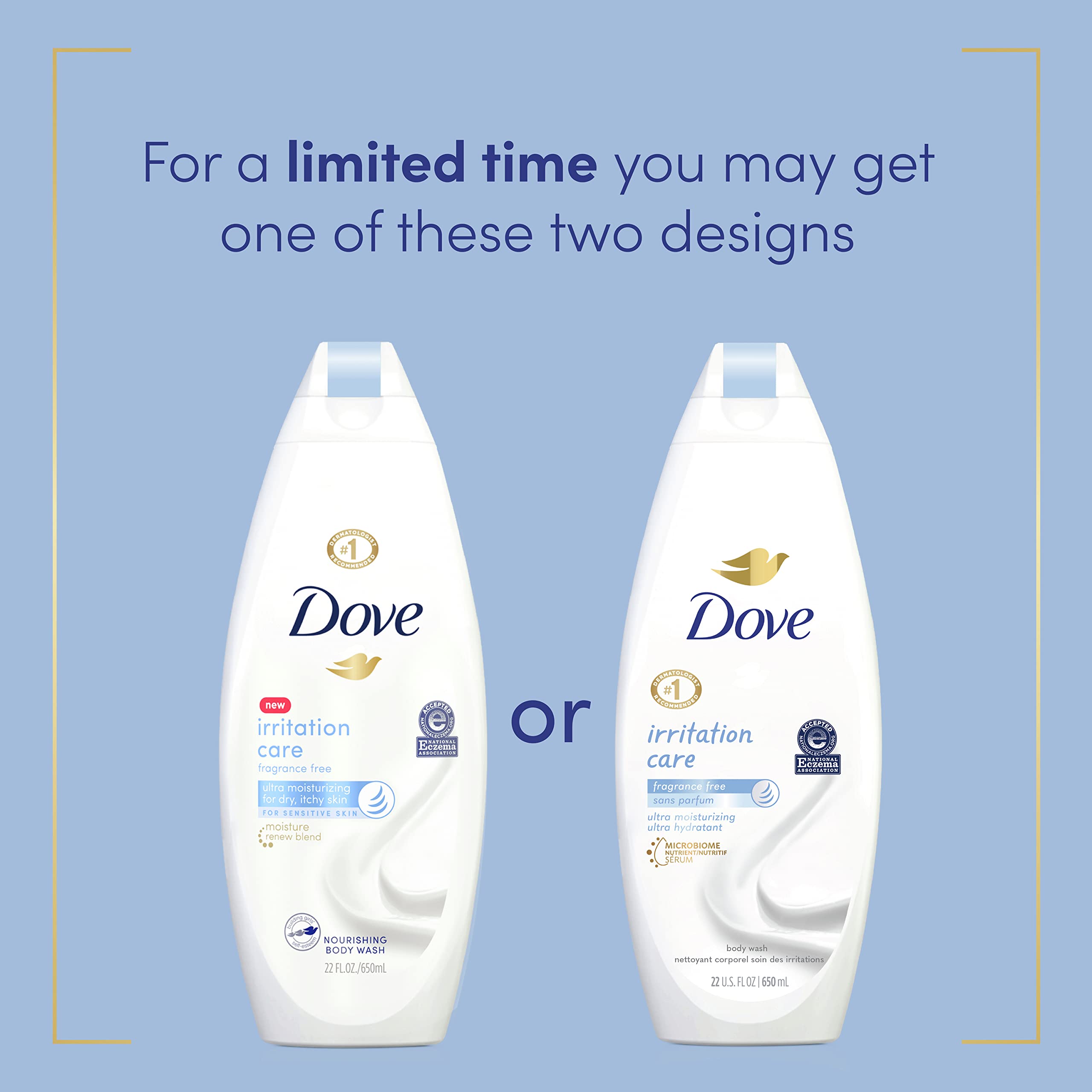 Dove Irritation Care Body Wash for Sensitive Skin and Eczema Prone Skin Free - Thumbnail 2