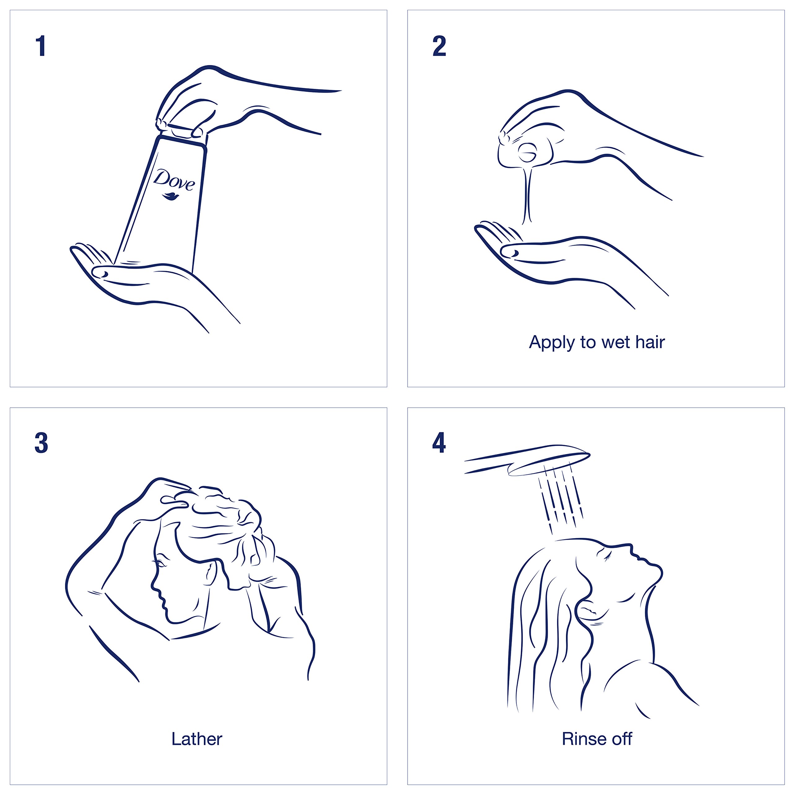 Dove Nutritive Solutions Shampoo Color Care 12 Fl Oz - Thumbnail 3