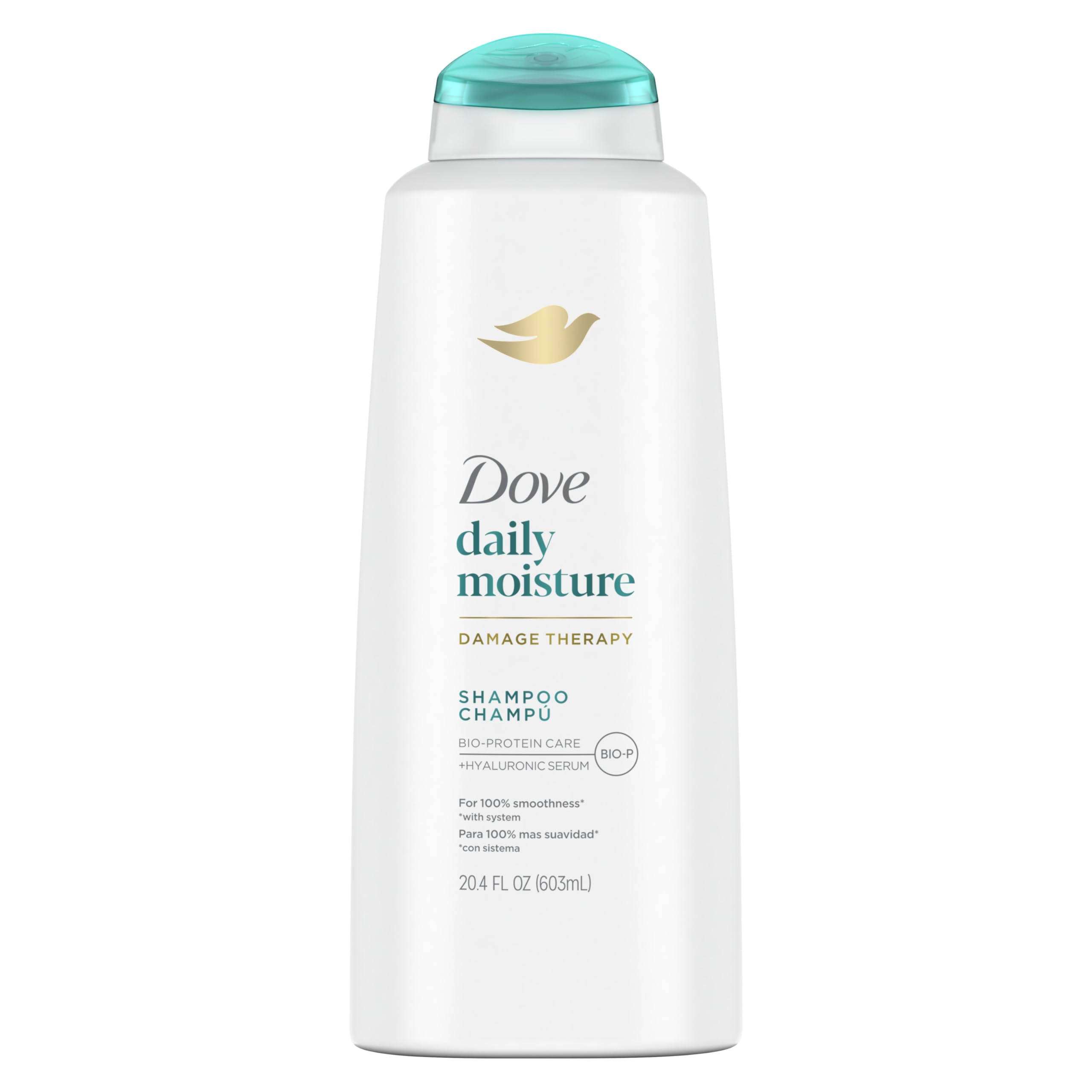 Dove Damage Therapy Shampoo Daily Moisture for Dry Hair Shampoo With Bio