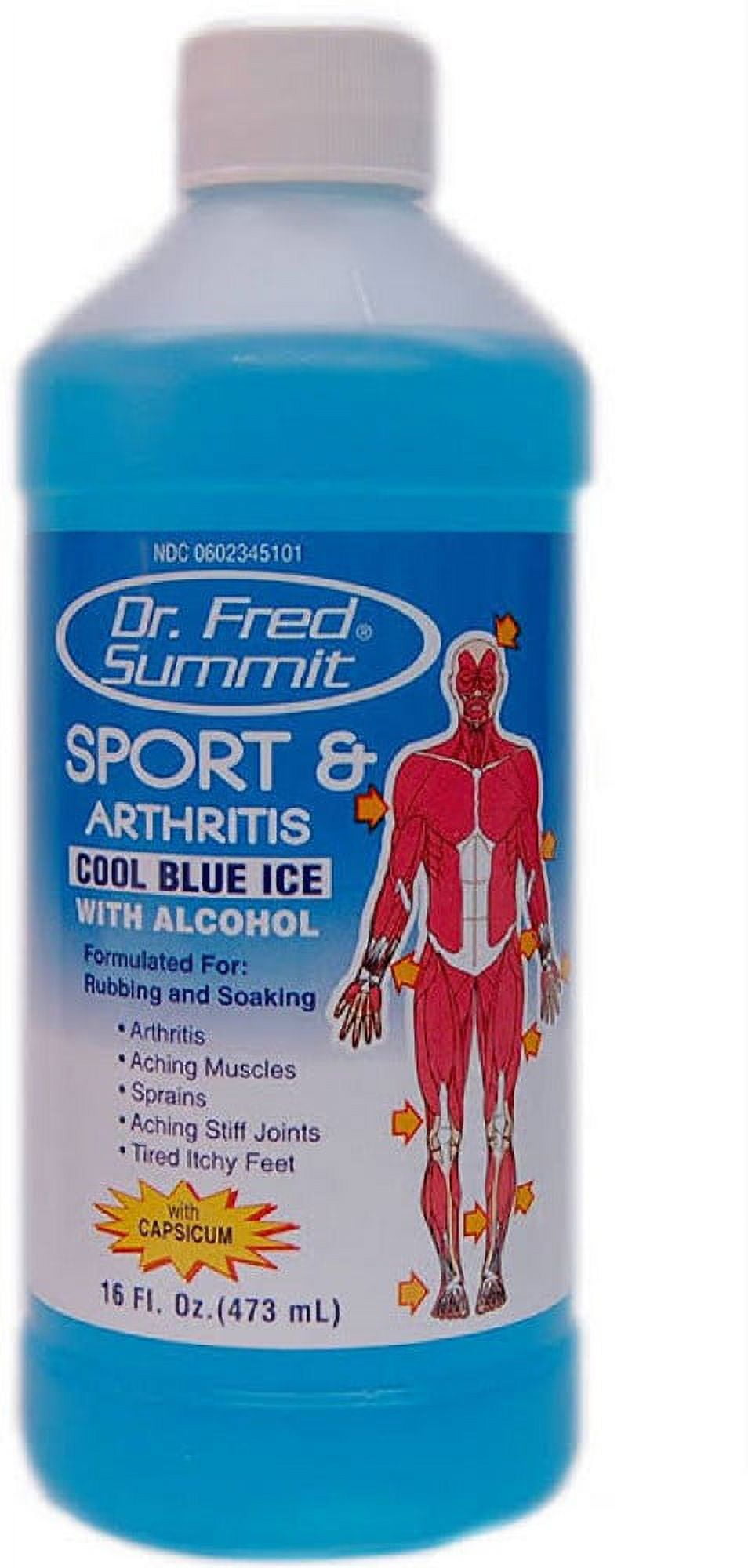 Dr. Fred Summit Arthritis Sport Cool Blue Ice Rub 16 oz