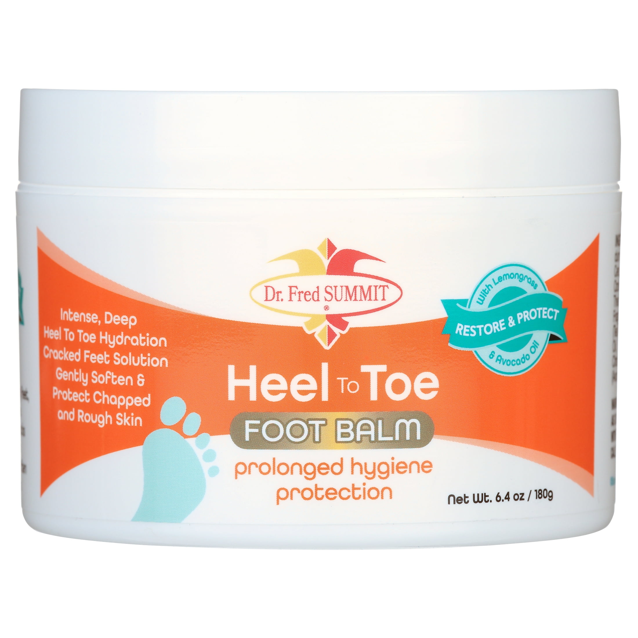 Dr. Fred Summit Heel To Toe Intense Foot Balm . 6.4 oz