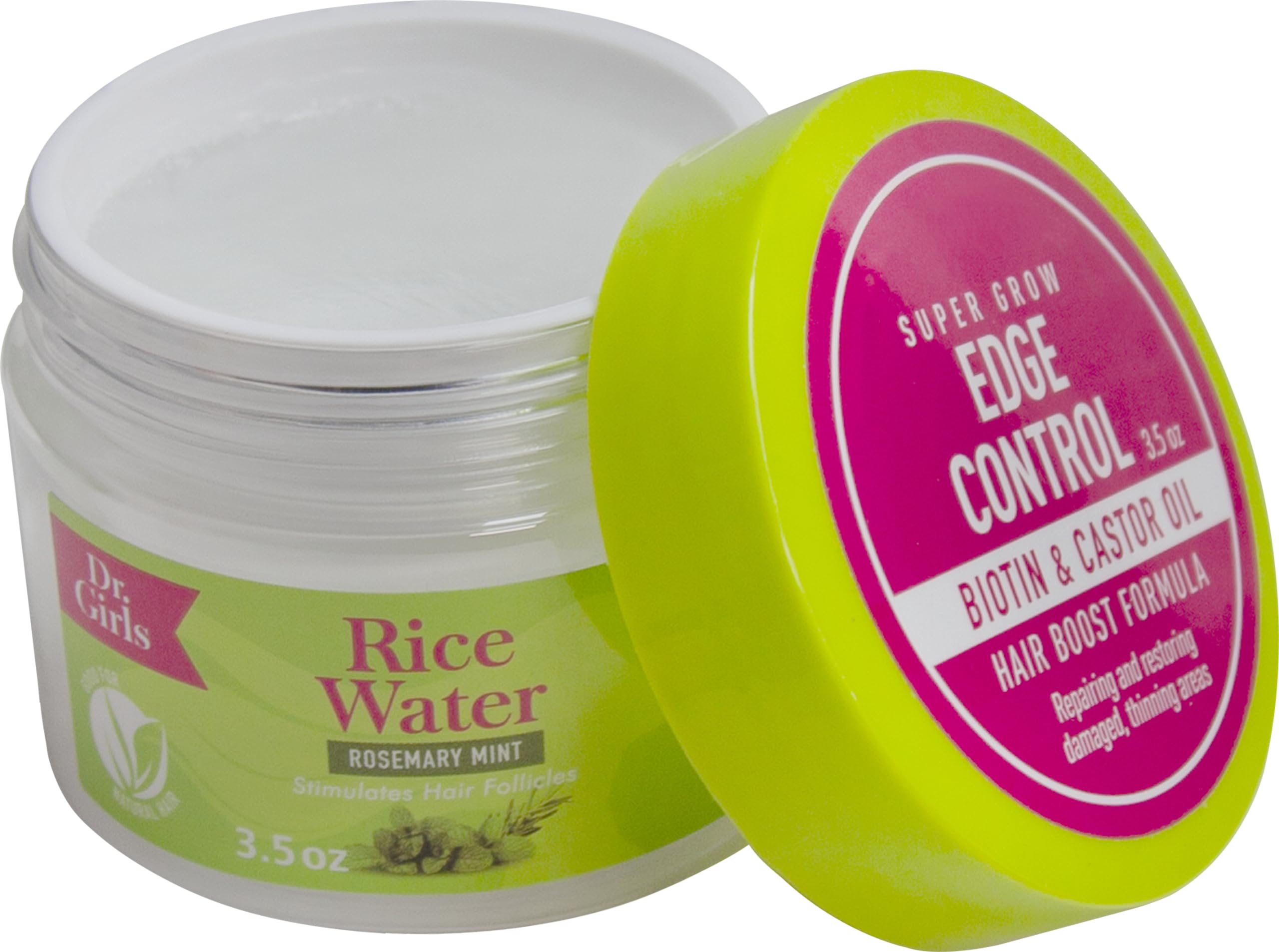 R B Collection 3 Pack Dr Girls Edge Control/ / Rosemary Mint/ 48 Hours Hold/no