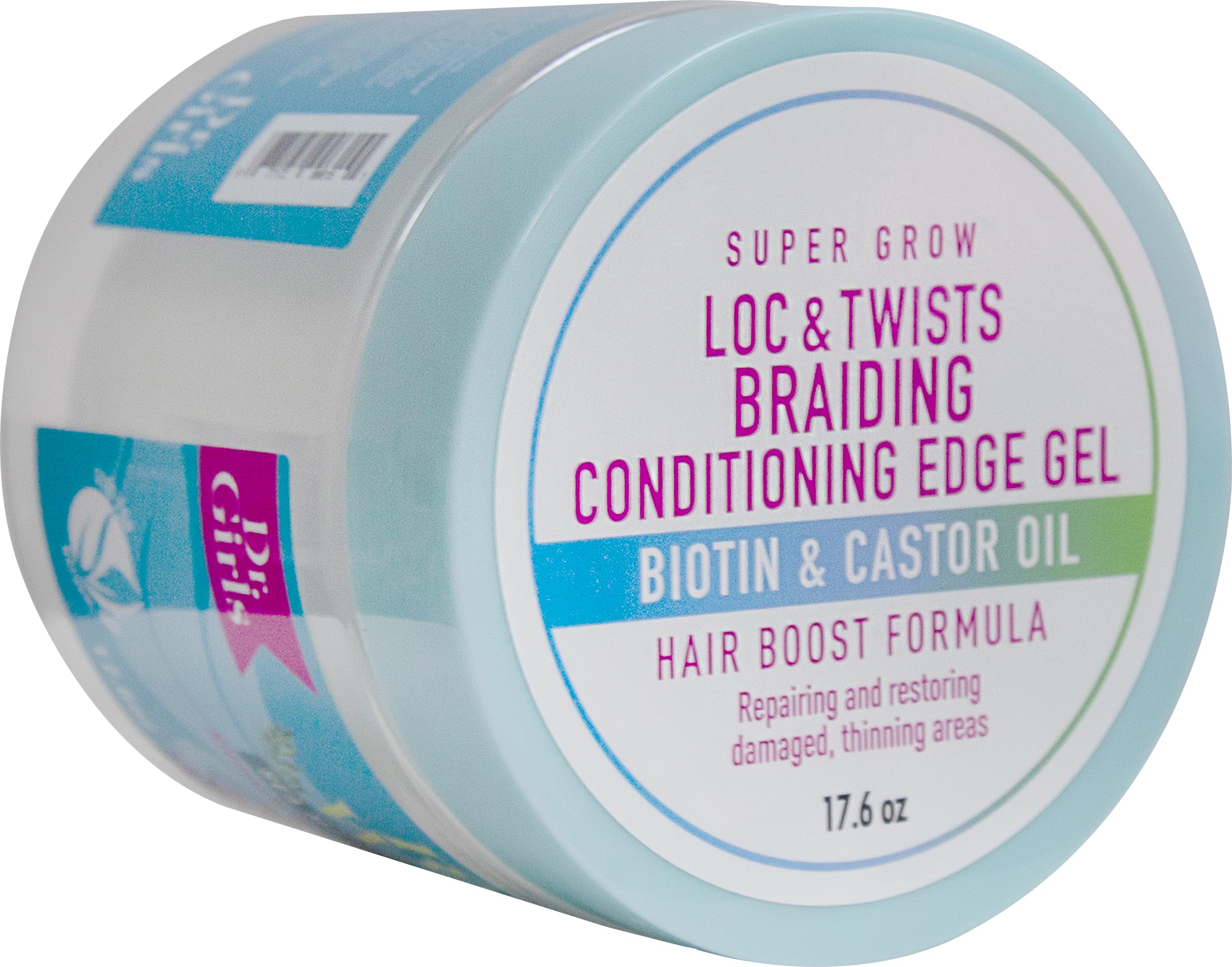 Dr. Girls Braiding Conditioning Edge Gel/ /48 Hour Hold/extra Mega Hold 17.6 oz - Thumbnail 3