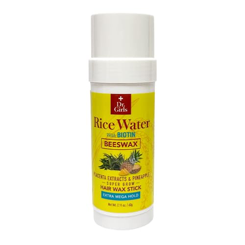 Dr.girls Rice Water Extra Mega Hold Hair Beeswax Stick / 60g 2.11 oz - Thumbnail 2