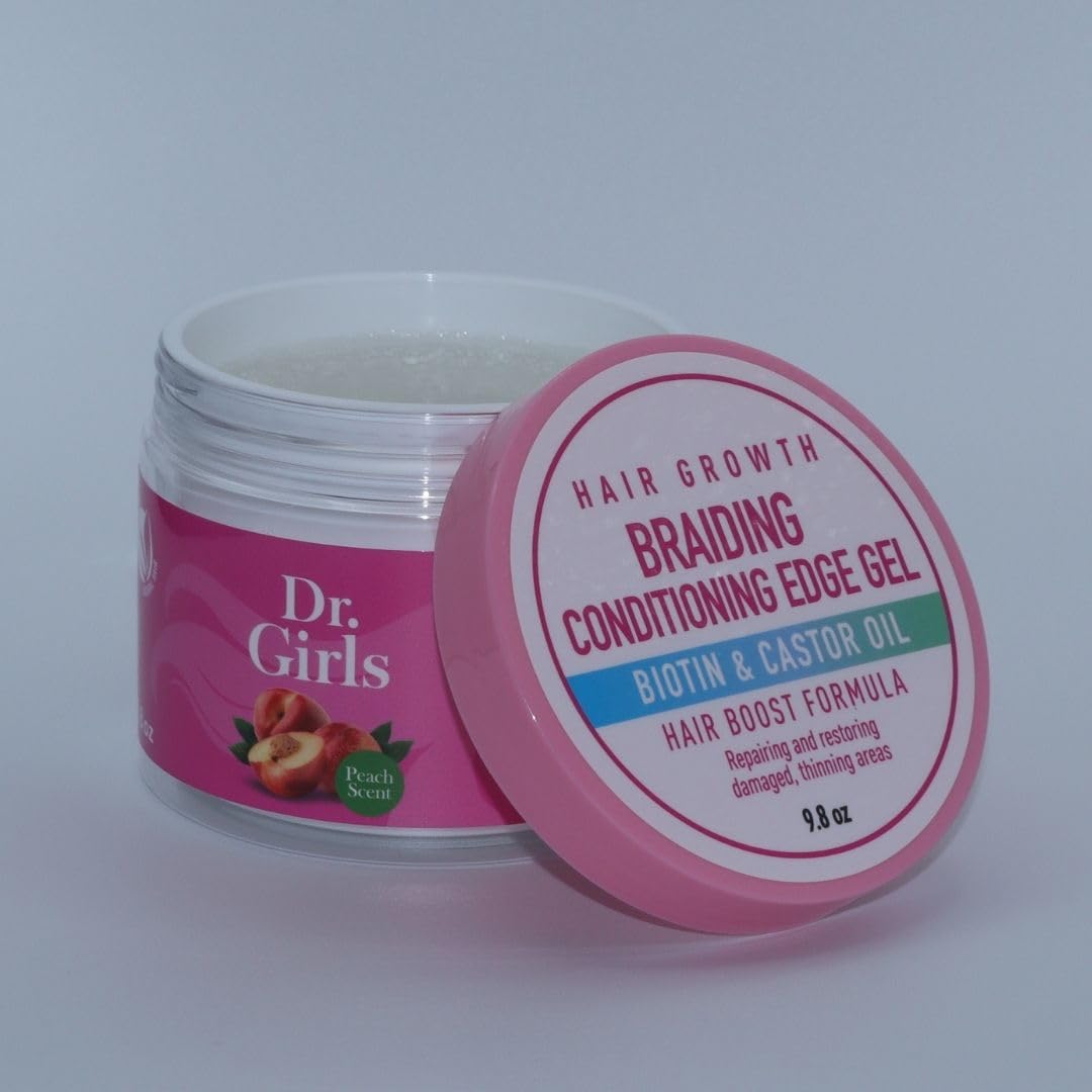 Dr Girls Super Grow Loc Twists Braiding Conditioning Gel/ / Extra Mega Hold 9.8 - Thumbnail 2