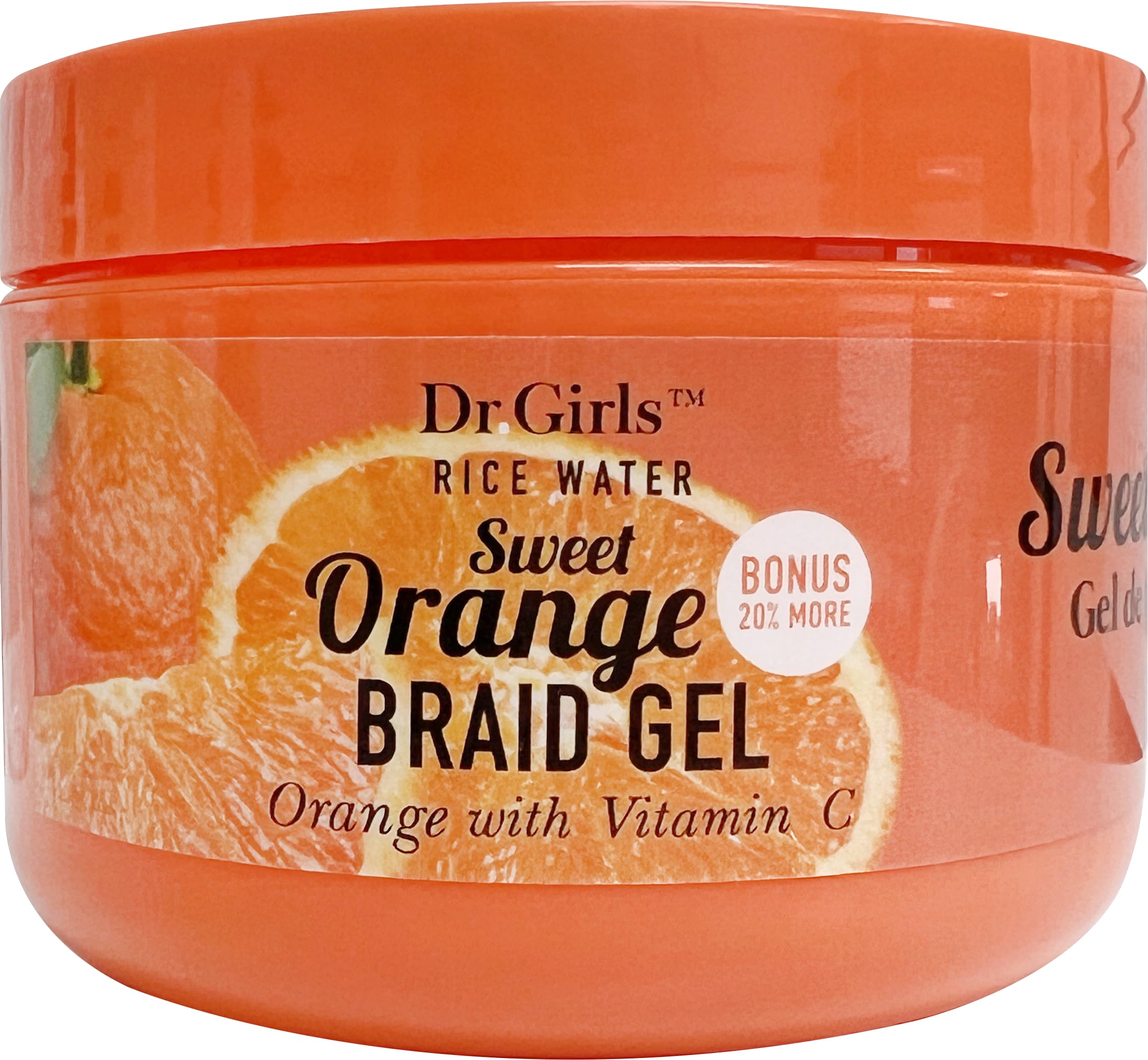 Dr Girls Rice Water Sweet Orange Lock and Twists Braid Gel - Thumbnail 2
