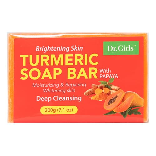 Dr.girls Turmeric Deep Cleansing Soap Bar / 200g 7.1 oz - Thumbnail 2
