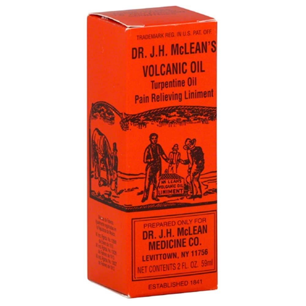 Dr Mclean's Volcanic Oil Pain Relieving Liniment 2 oz