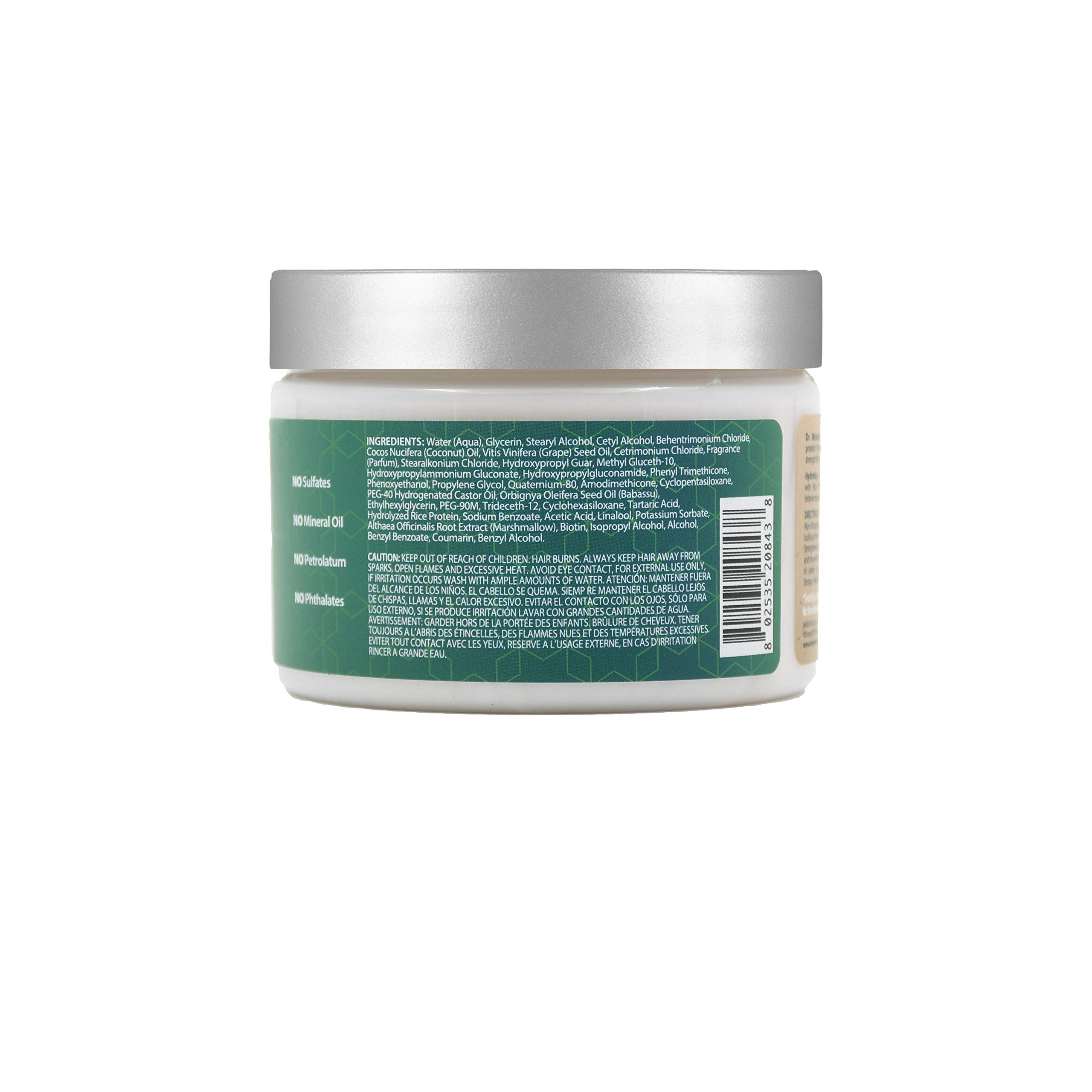 Dr. Miracle's Strong Healthy Hydrating Strengthening Deep Conditioner. Contains