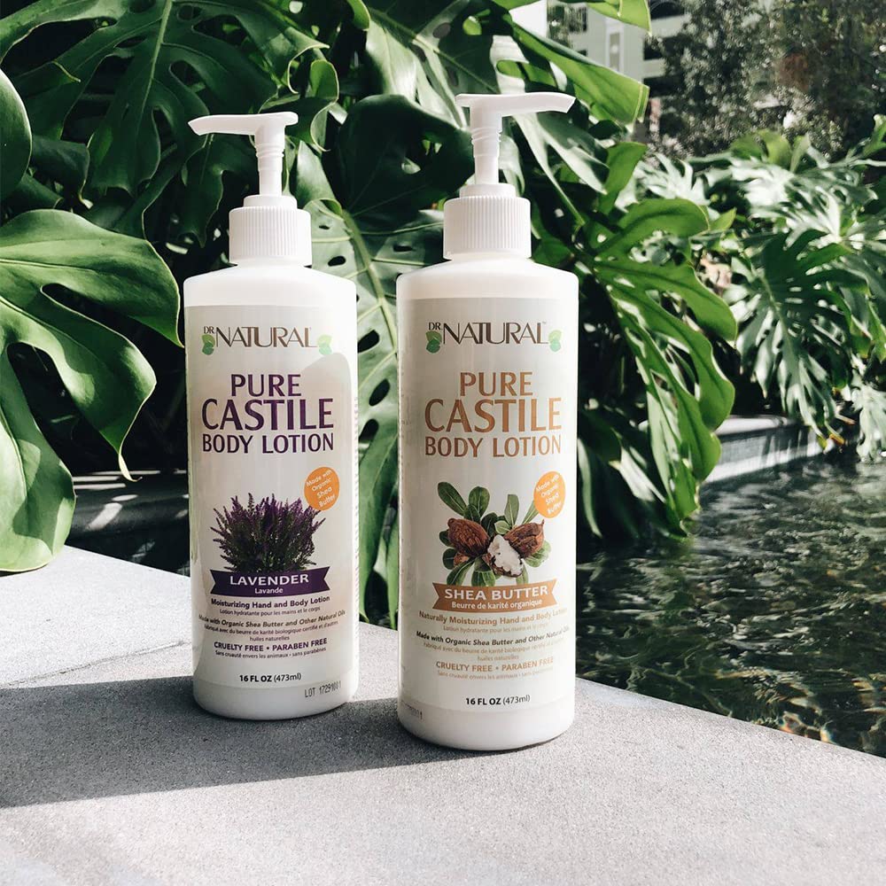 Dr. Natural Castile Body Lotion Deeply Moisturizing Body Butter With Shea - Thumbnail 2