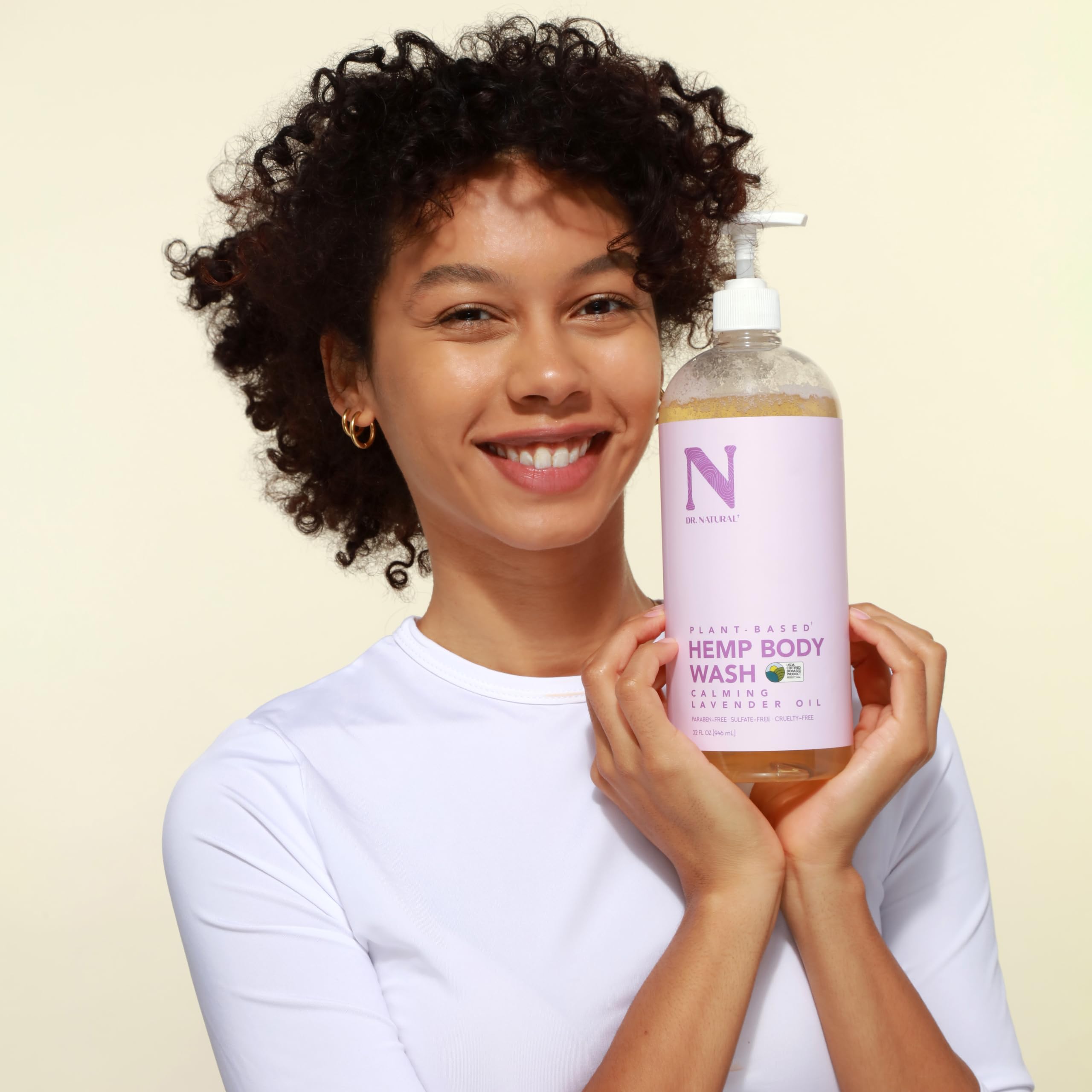 Dr. Natural Hemp Body Wash Natural for Sensitive Skin Moisturizing Anti Aging - Thumbnail 3