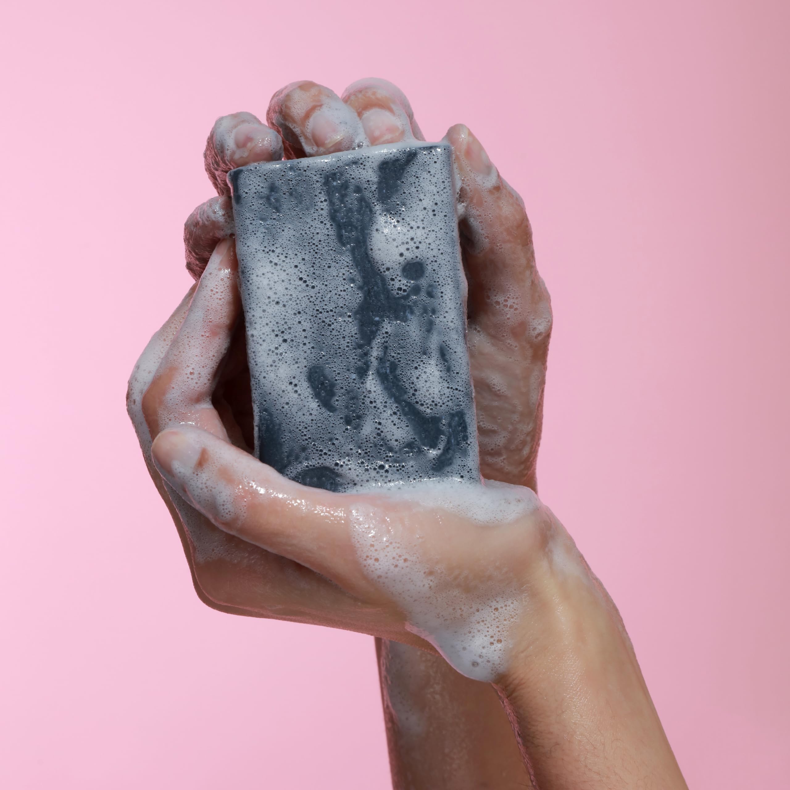 Dr. Natural Black Bar Soap 2 Pcs Ultra Moisturizing Natural Soap With Shea - Thumbnail 2