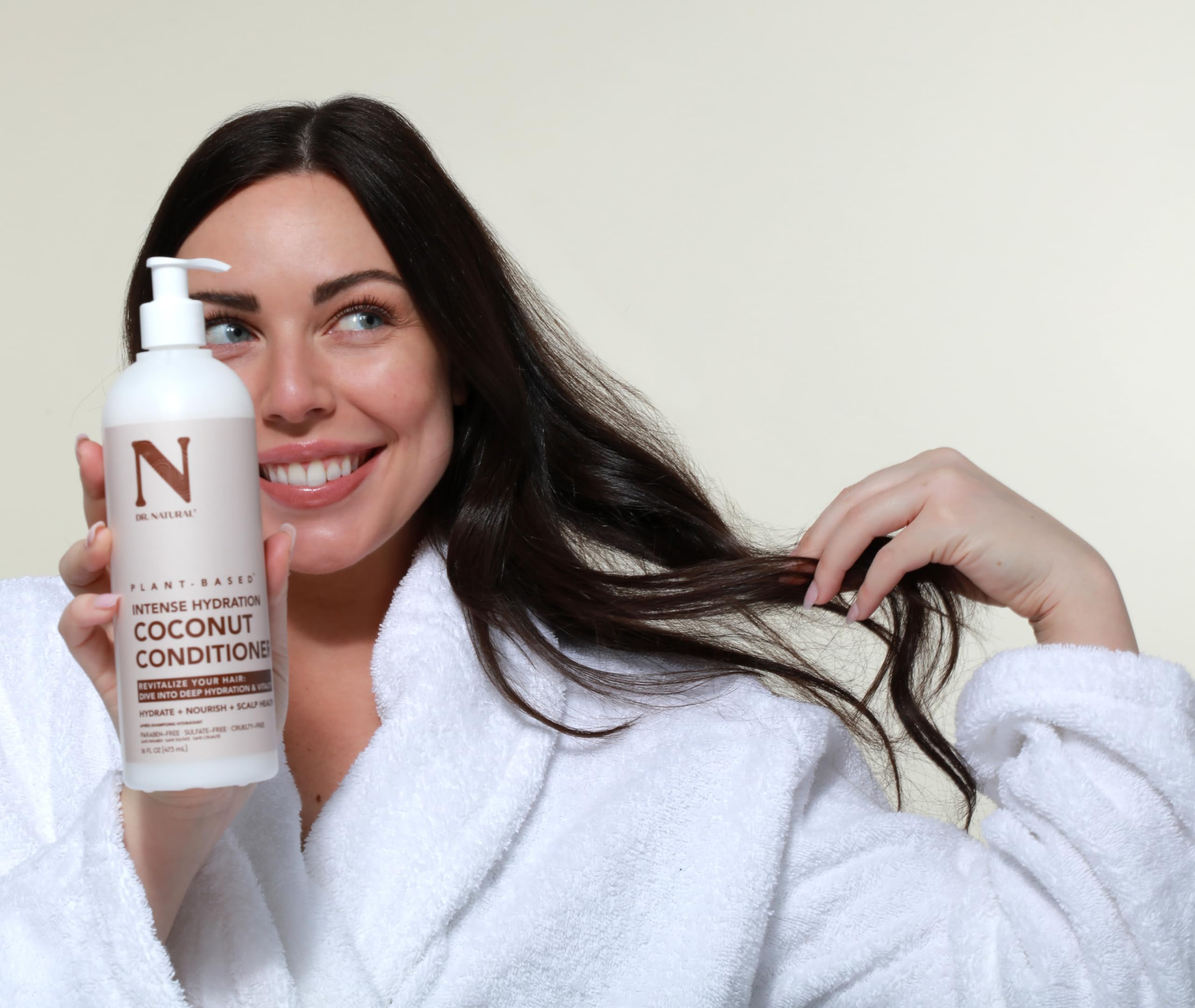 Dr. Natural Intense Hydration Coconut Conditioner Hydrating Conditioner and Men - Thumbnail 2