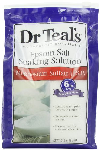 Dr Teal's Epsom Salt Soaking Solution Magnesium Sulfate U.s.p 96 oz - Thumbnail 3