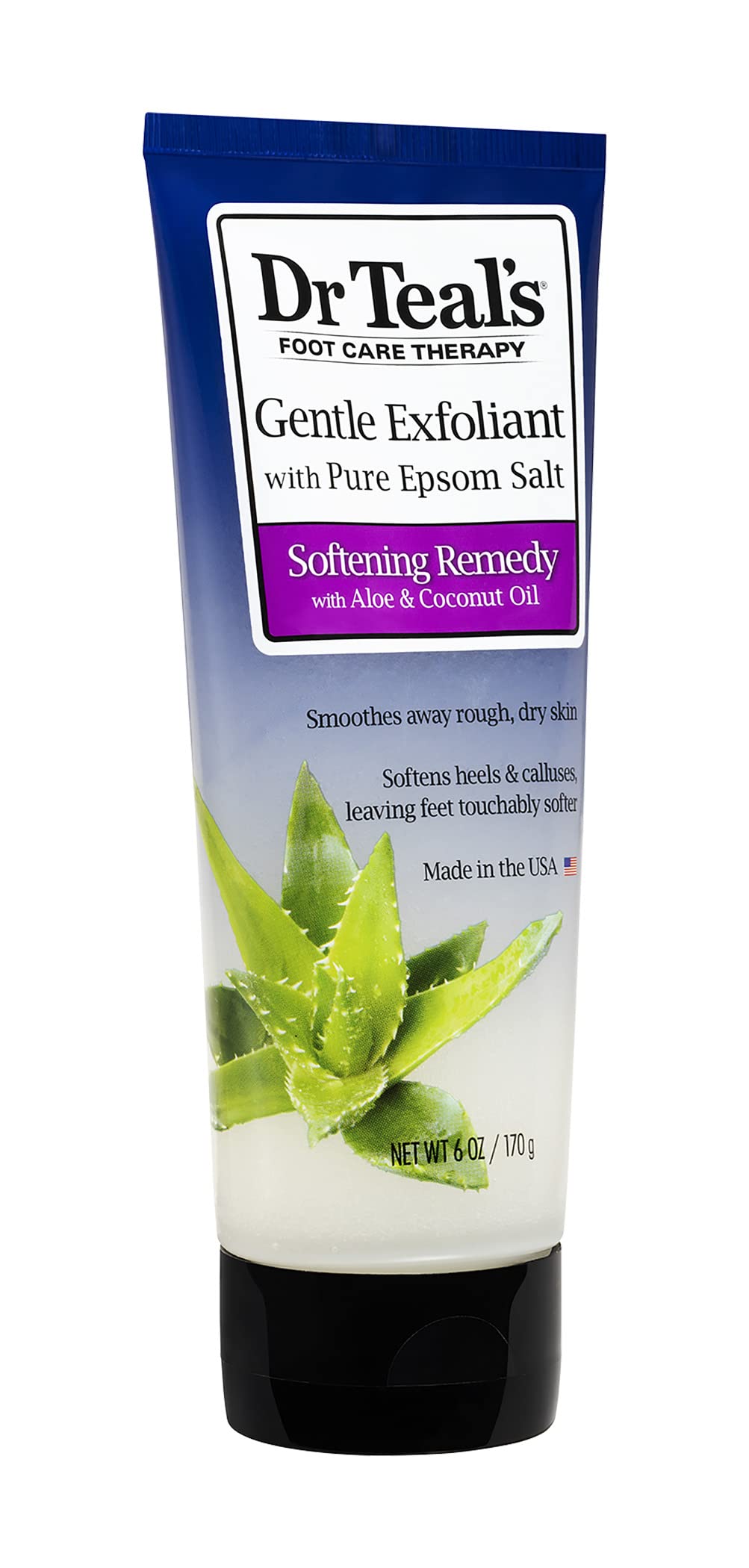 Dr. Teal's Gentle Exfoliant Foot Scrub With Epsom Salt 6 oz - Thumbnail 3