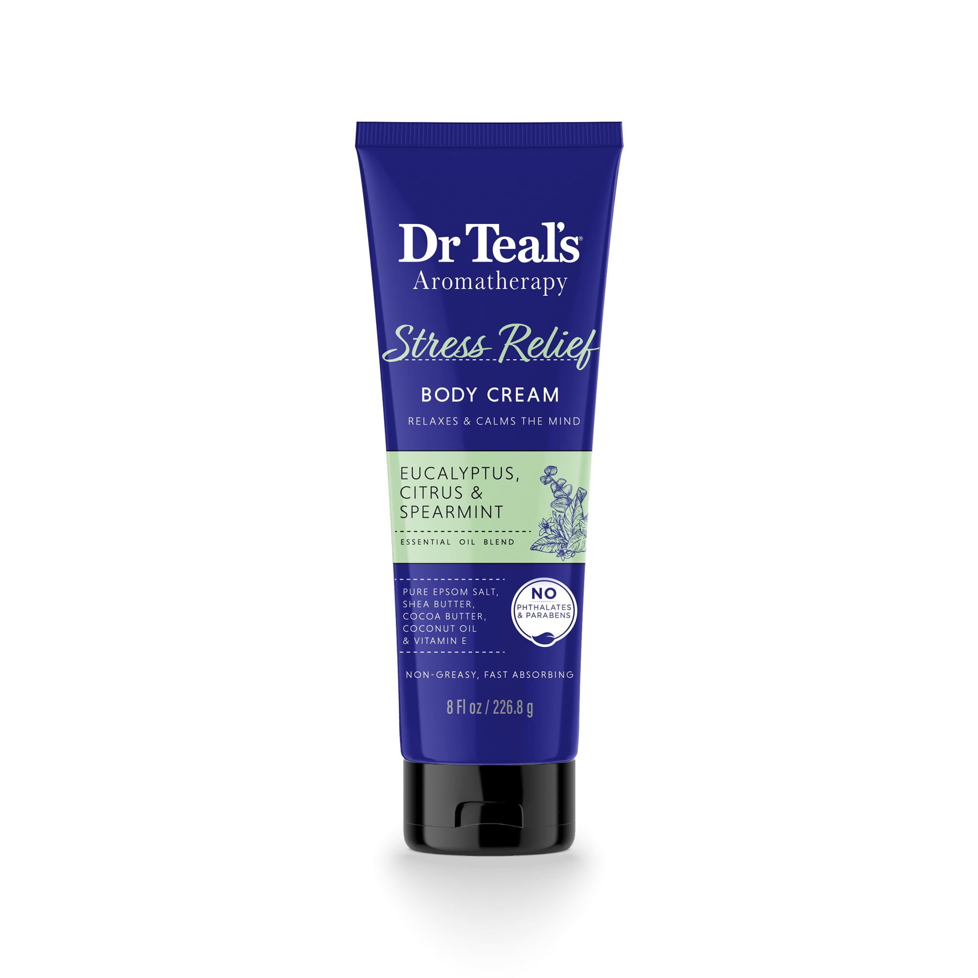 Dr Teal's Aromatherapy Stress Relief Body Cream With Eucalyptus Citrus