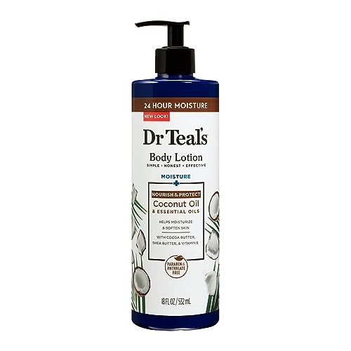 Dr Teal's Body Lotion With Coconut Essential Oils 18 oz - Thumbnail 2