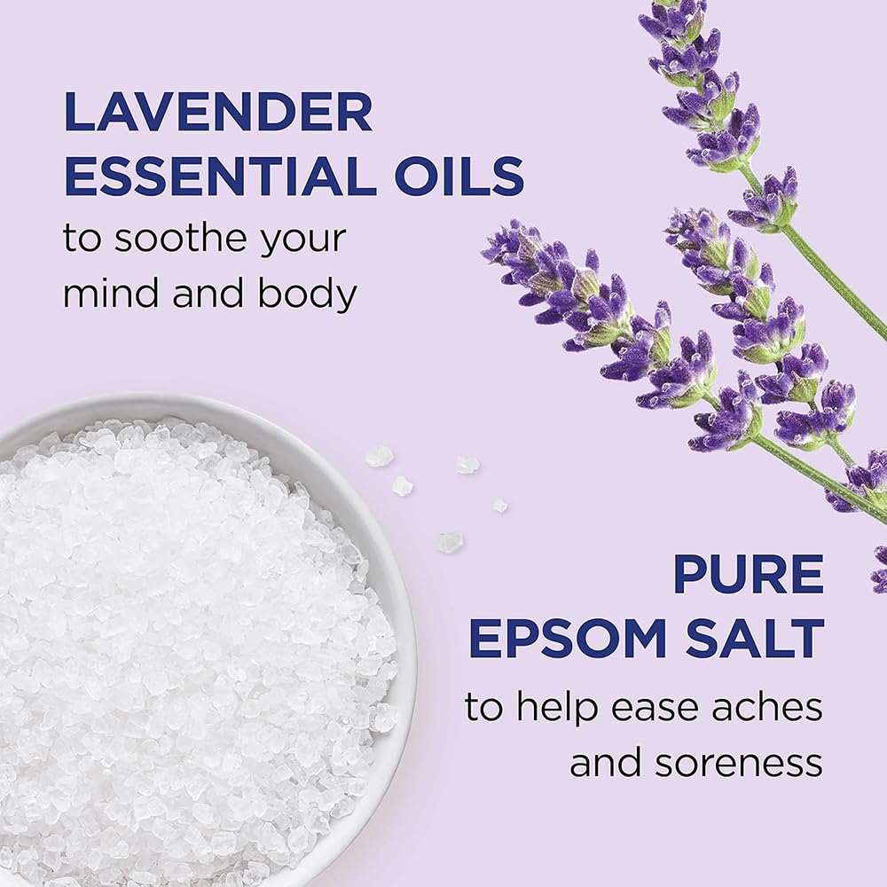 Advanced Dr. Teals Lavendar Scented Epsom Salt 48 oz - Thumbnail 3