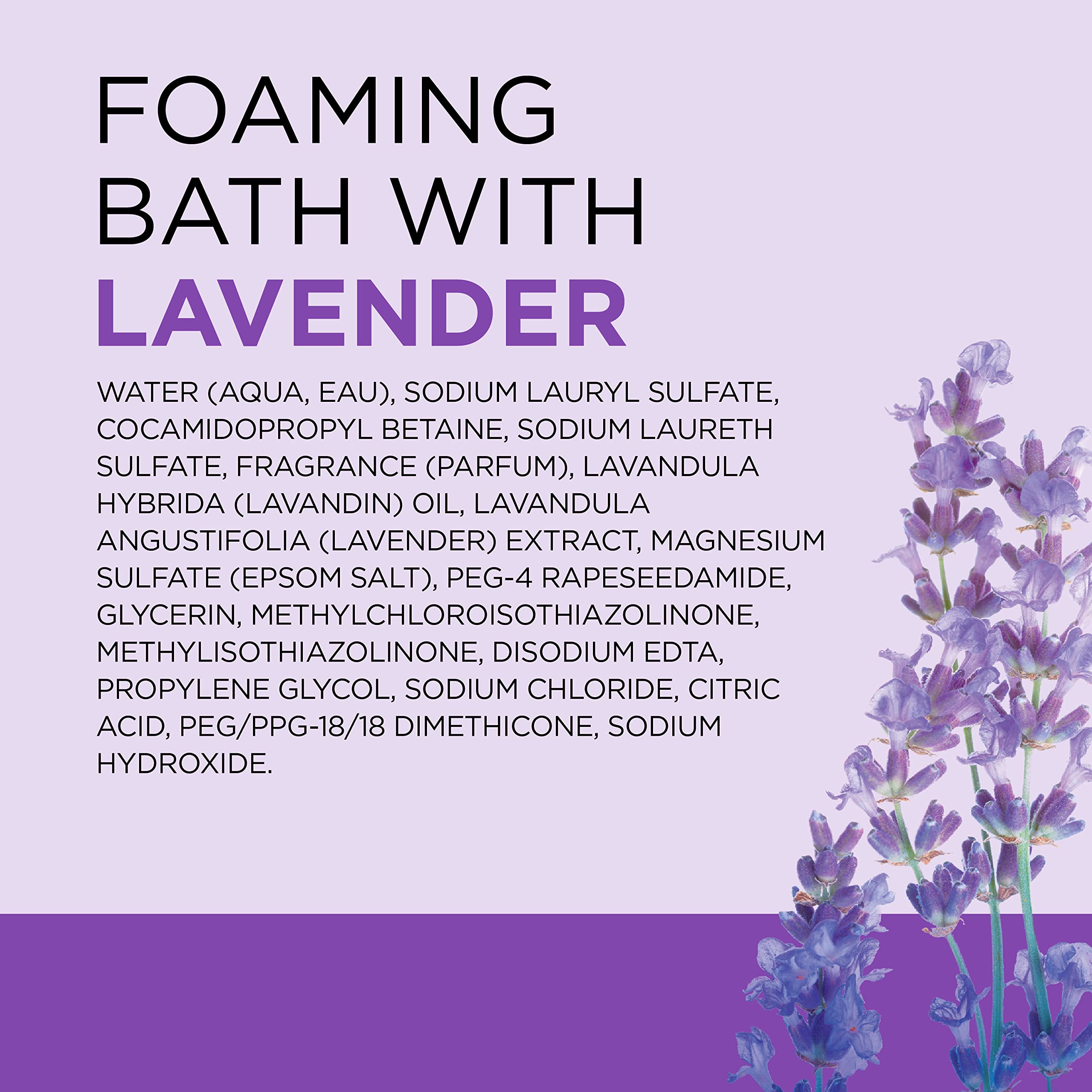 Dr Teal's Foaming Bath With Pure Epsom Salt Soothe Sleep With Lavender 34 Fl Oz - Thumbnail 3