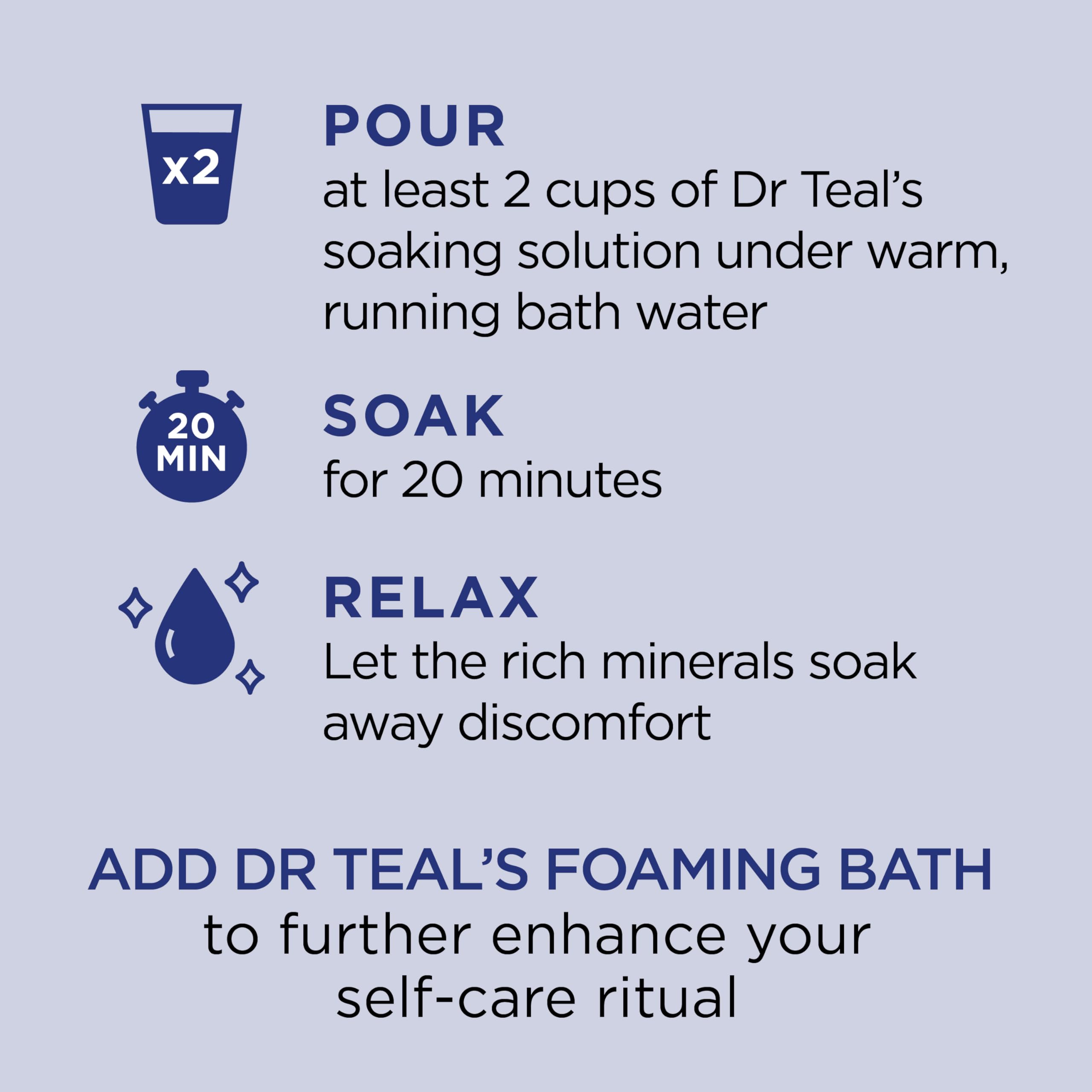Dr Teal's Epsom Salt Magnesium Soak Free 4 Lbs - Thumbnail 3