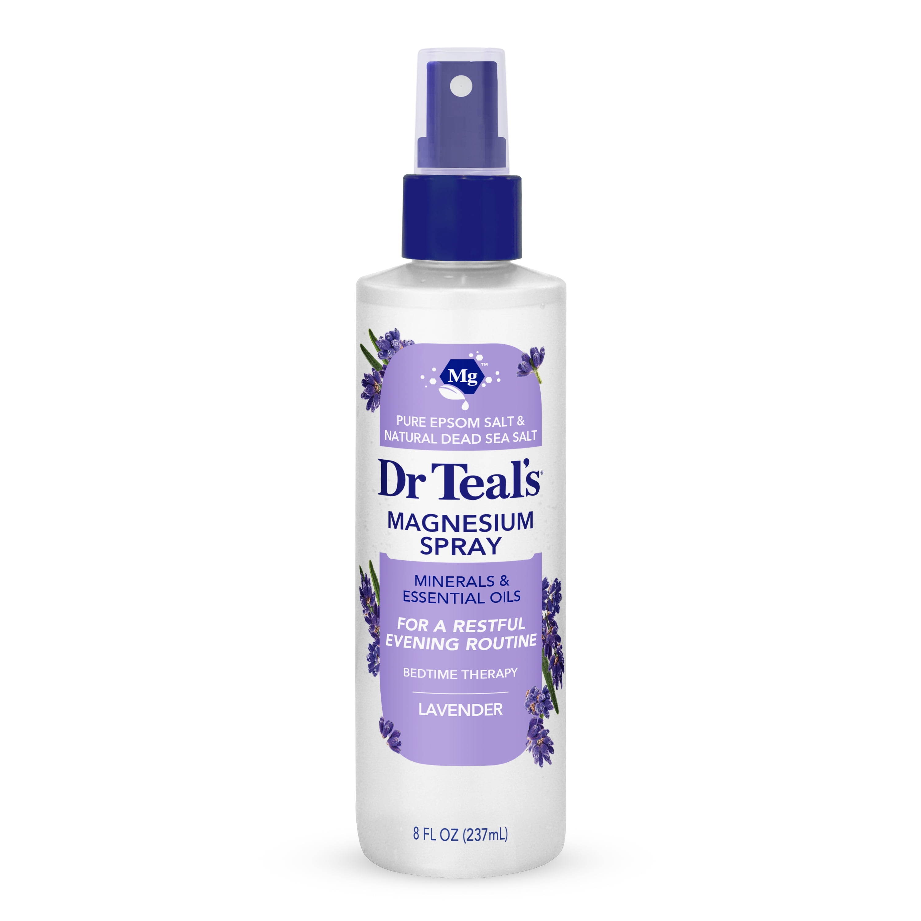 Dr Teal's Soothe Sleep Magnesium With Lavender Essential Oil 8 Fl Oz