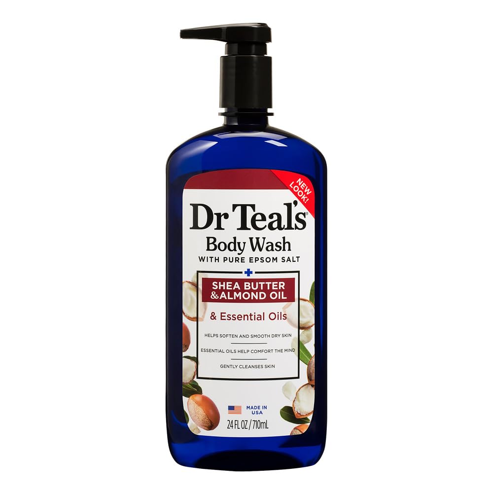 Dr Teals Body Wash Shea Butter and Almond Oil 24 oz
