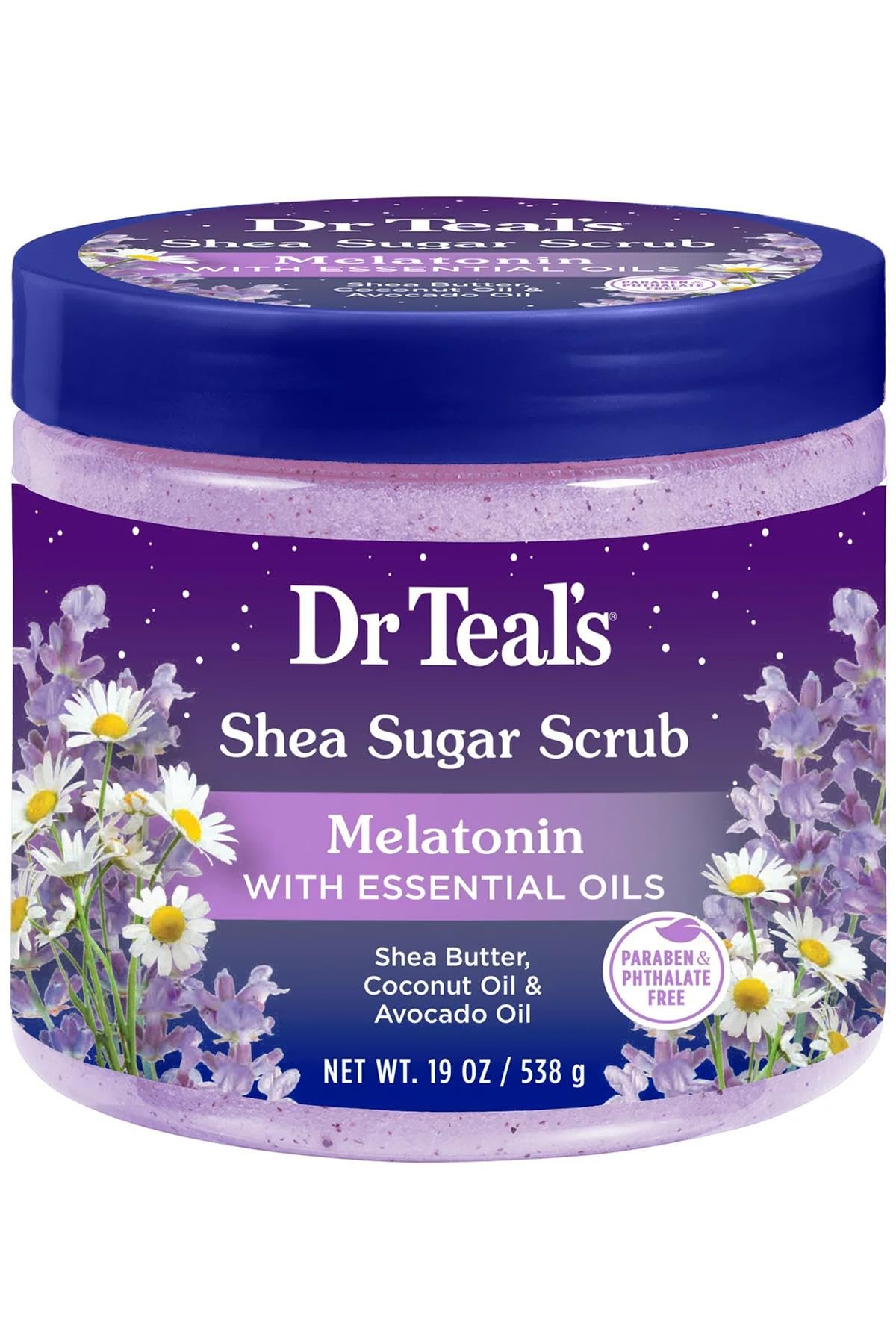 Dr. Teal's Melatonin Sleep Scrub Shea Sugar Scrub