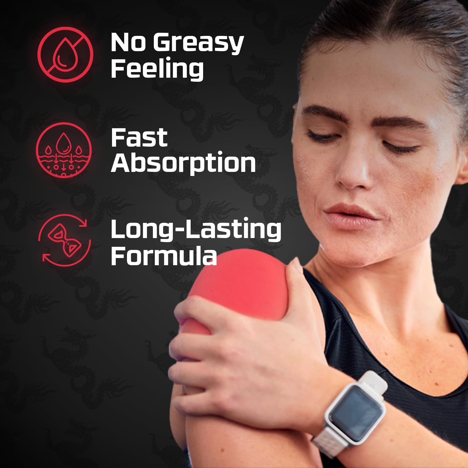 Pomada Dragon Ultra Strength Pain Relief Cream Strength Muscle Rub for Joint - Thumbnail 3