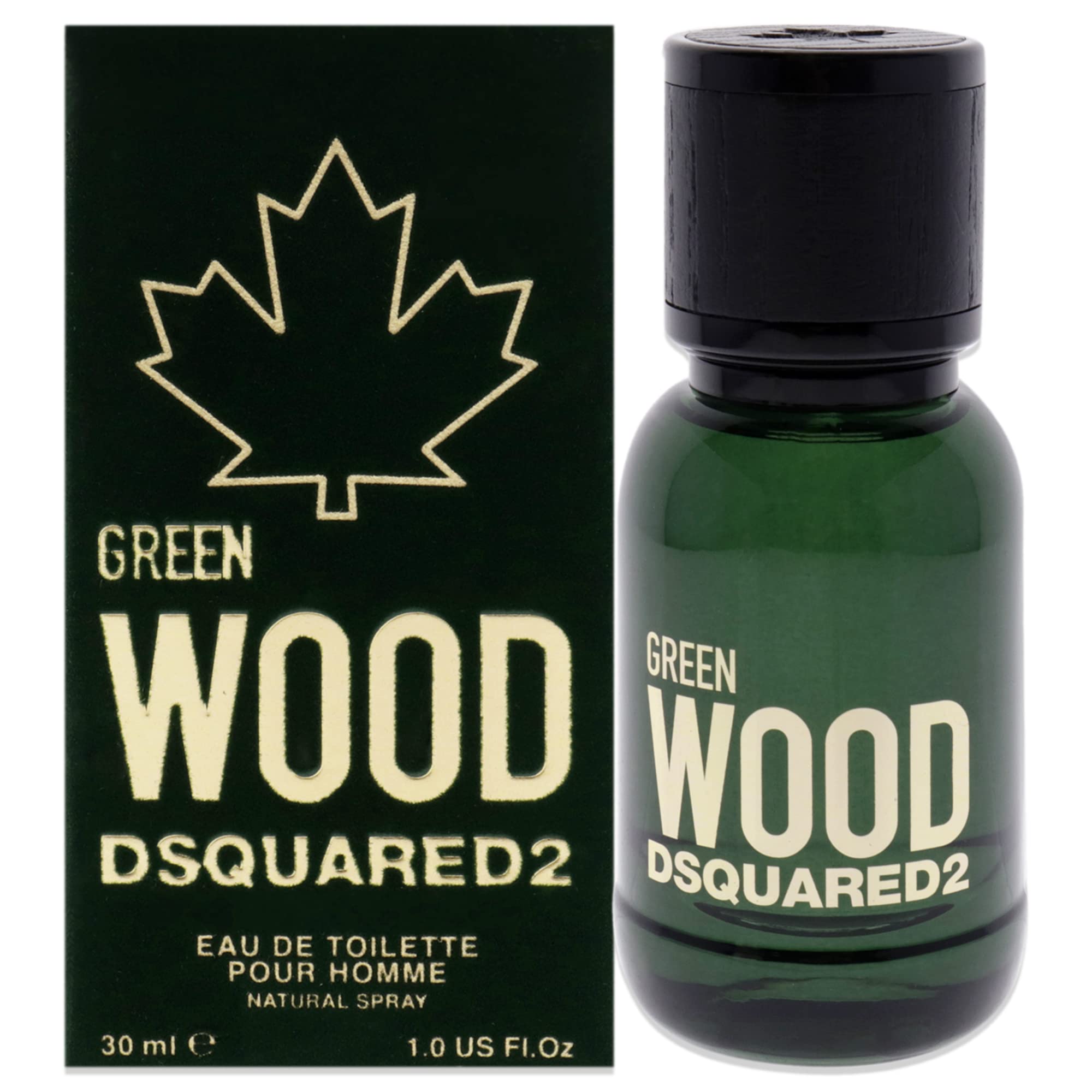 Dsquared2 Die Square Wood Green 1.0 Fl Oz EDT 30 ml