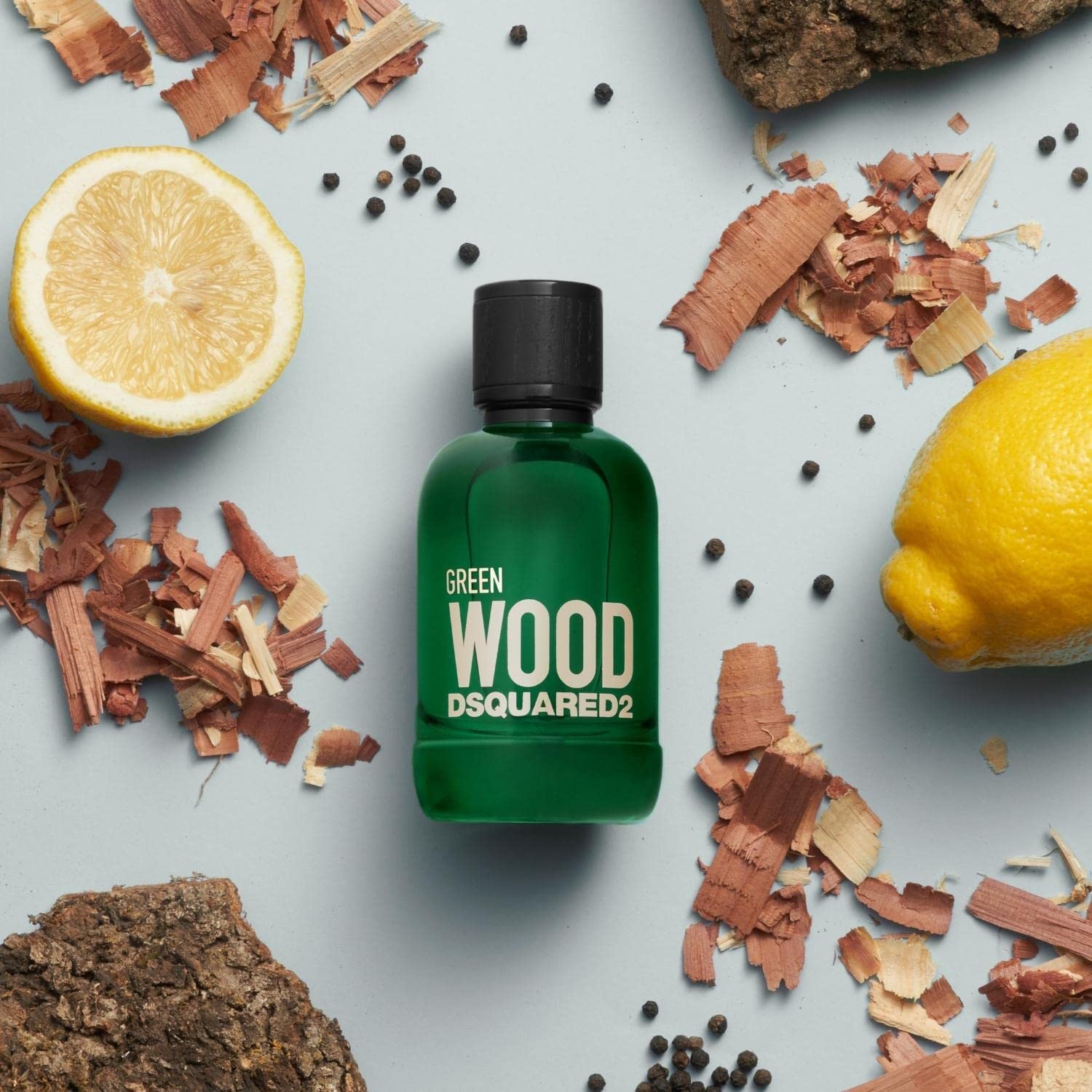 Dsquared2 Green Wood For Men EDT 3.4 oz - Thumbnail 3