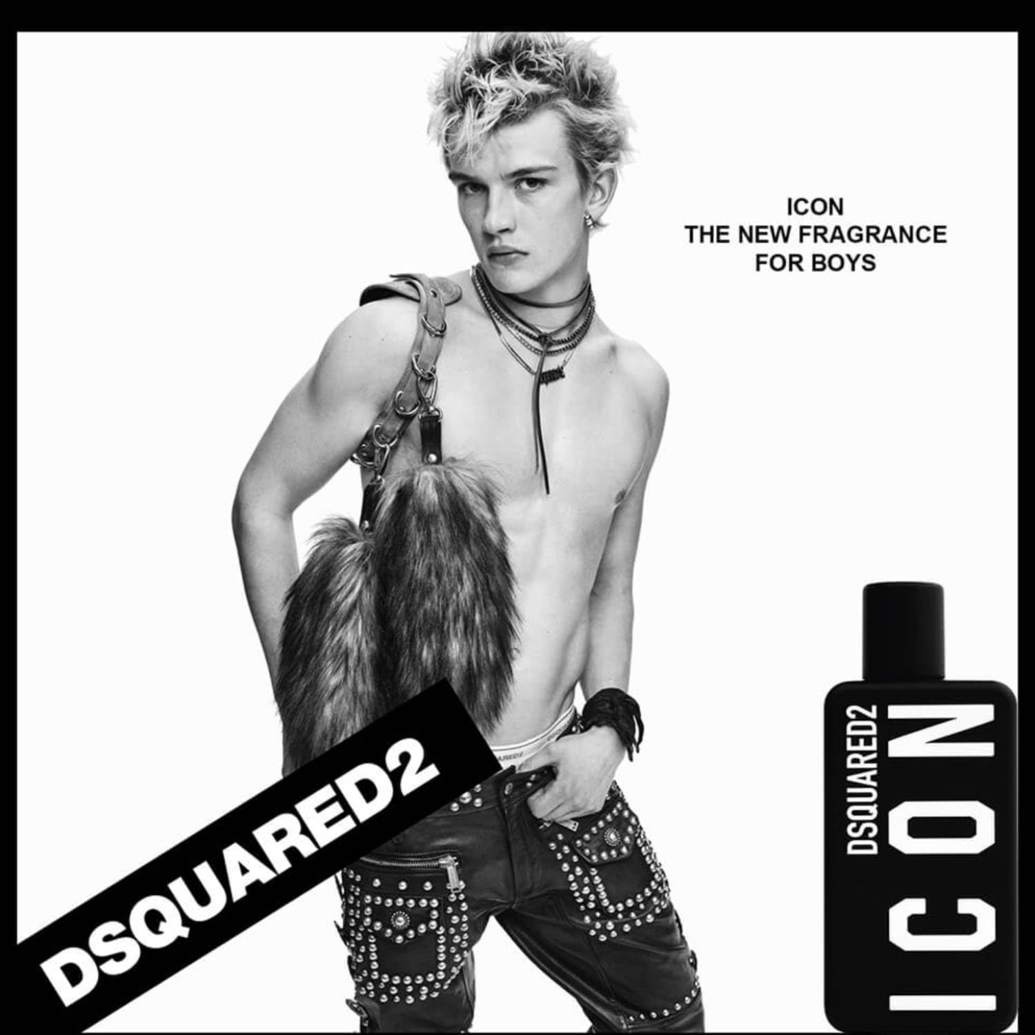Dsquared2 Icon Fragrances 8011003891177 For Men EDP 3.4 oz - Thumbnail 3