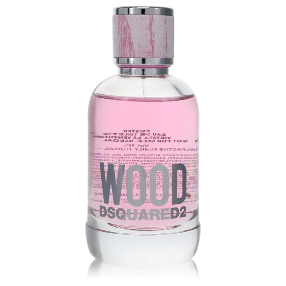 [Tester] Dsquared2 Wood Pour Femme 3.4 L Tst Italy 40pcs Bybox For Women EDT
