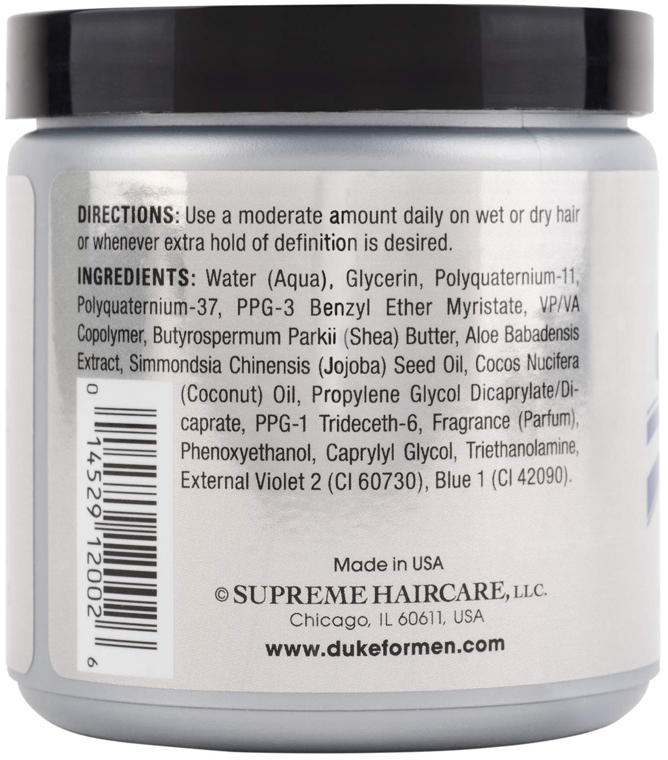 Duke Curl Command Soft Hold Defining Gel - Thumbnail 2