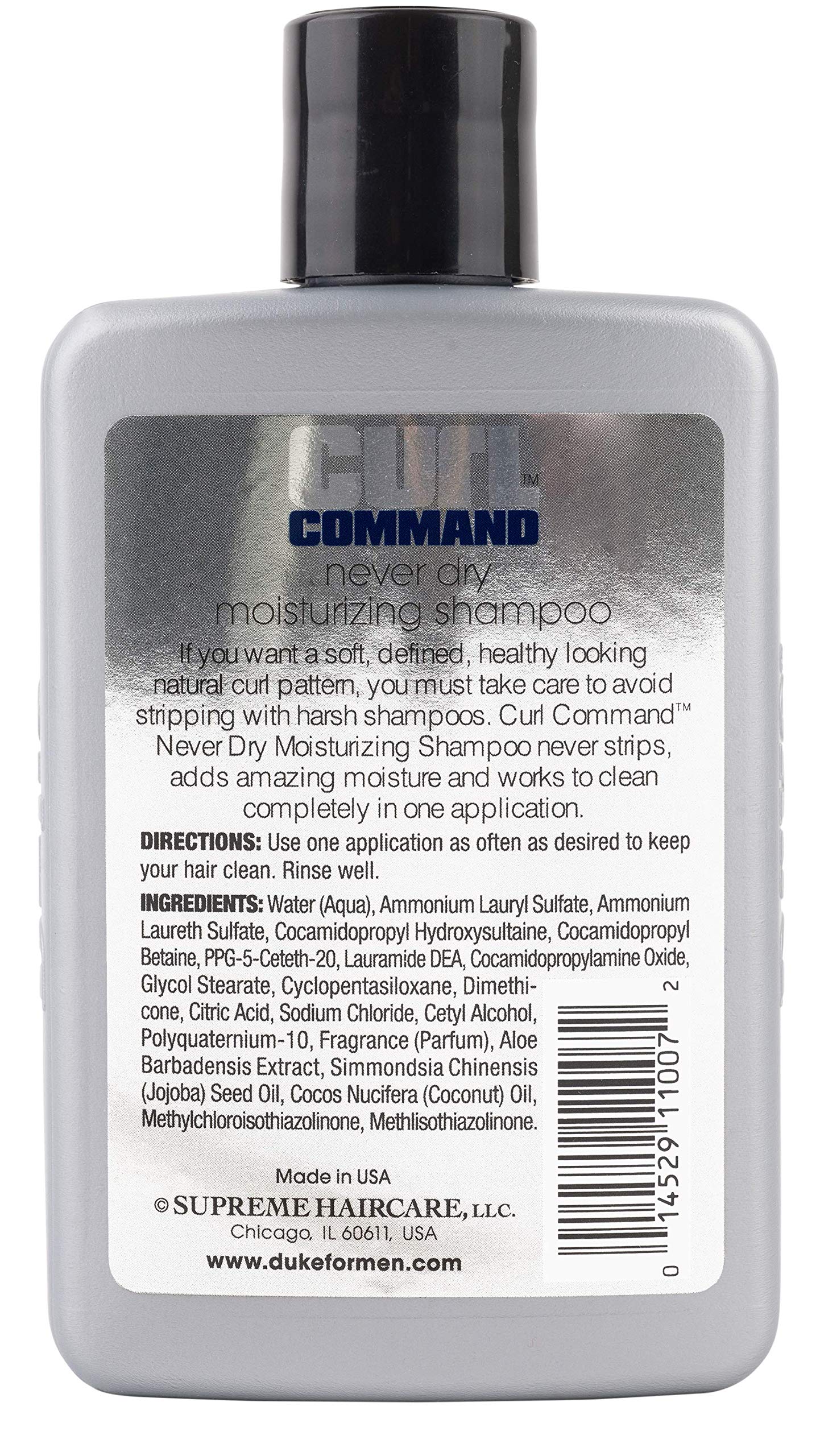 Duke Curl Command Moisturizing Shampoo - Thumbnail 2