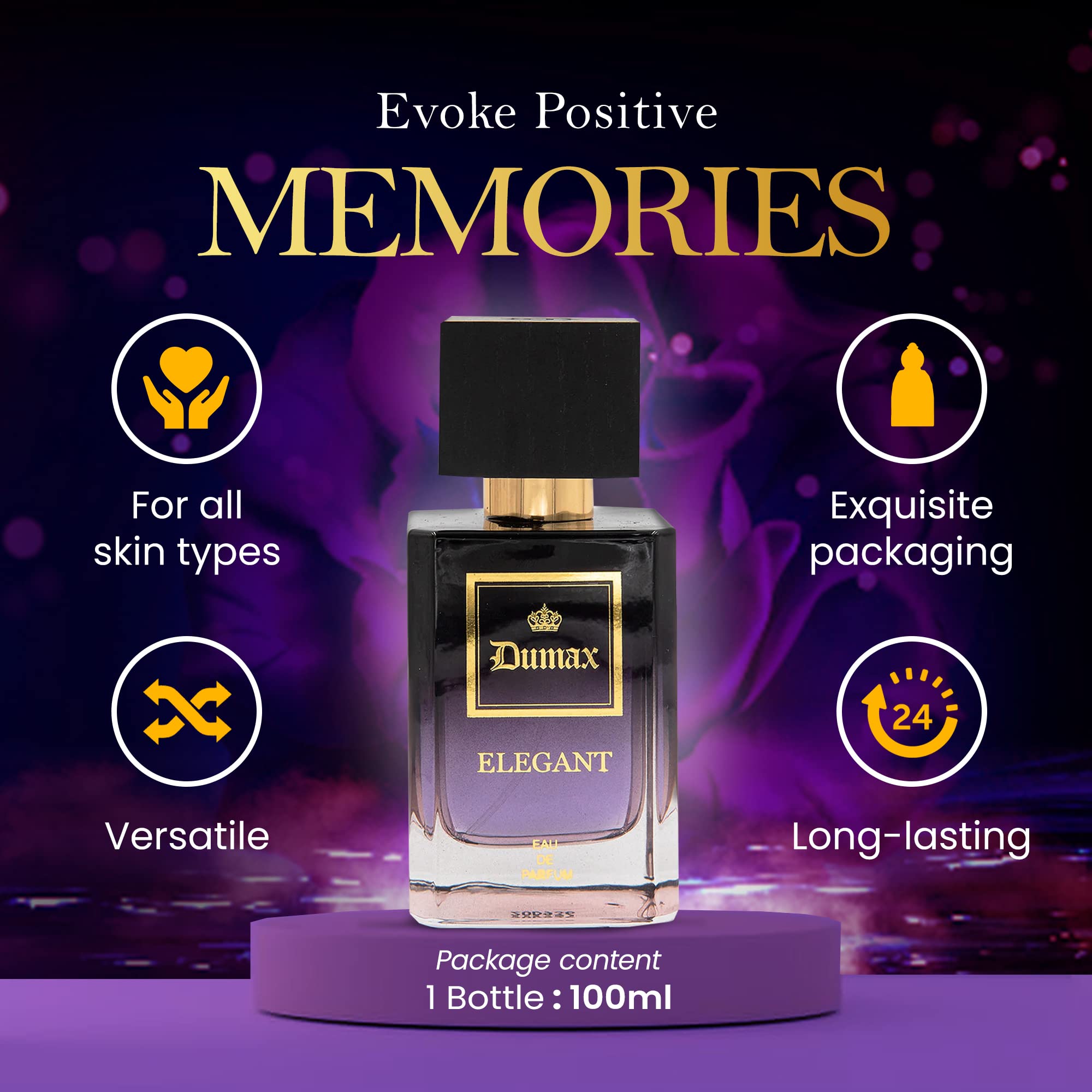 Dumax Elegant 3.4 M United Arab Emir. 1pcs Bybox EDP - Thumbnail 3