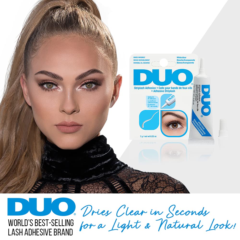 Duo Strip Lash Adhesive Clear/white Strong Hold Waterproof Lash Glue for False - Thumbnail 3