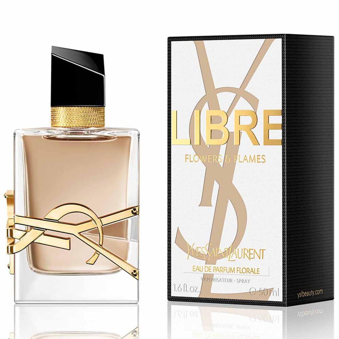 Yves Saint Laurent Libre Flowers Flames Florale For Women EDP 1.7 oz - Thumbnail 2