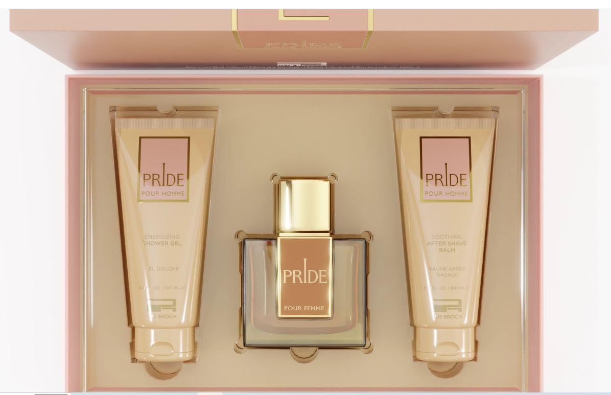 [Set] Afnan Pride 3.4 L + 3.4 B/l+ 3.4 S/g United Arab Emir. 12pcs Bybox EDP