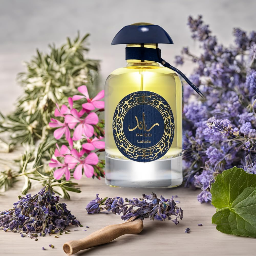 Raed Luxe Gold By Lattafa For Men EDP 3.4 oz - Thumbnail 2