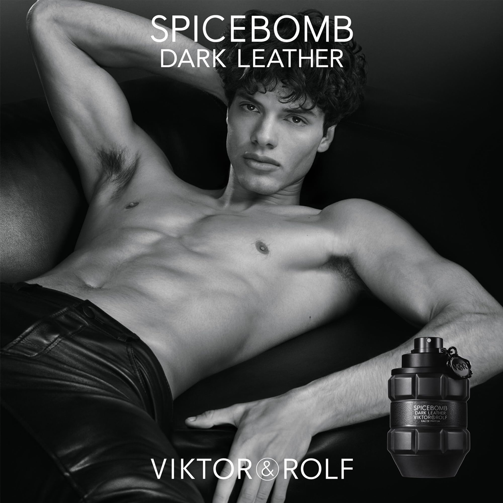 Spicebomb Dark Leather By Viktor Rolf For Men EDP 3 oz - Thumbnail 3