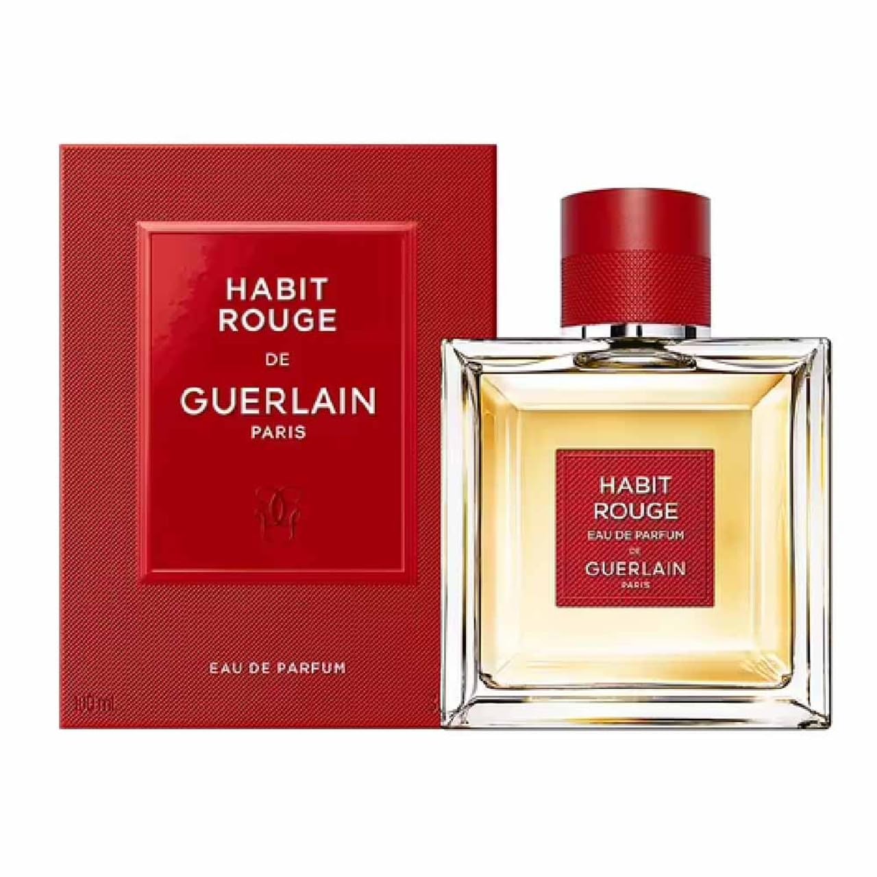 Habit Rouge By Guerlain For Men EDP 3.3 oz - Thumbnail 3