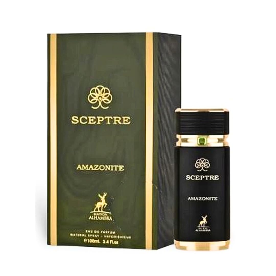 Sceptre Amazonite By Maison Alhambra For Men EDP 3.4 oz - Thumbnail 3
