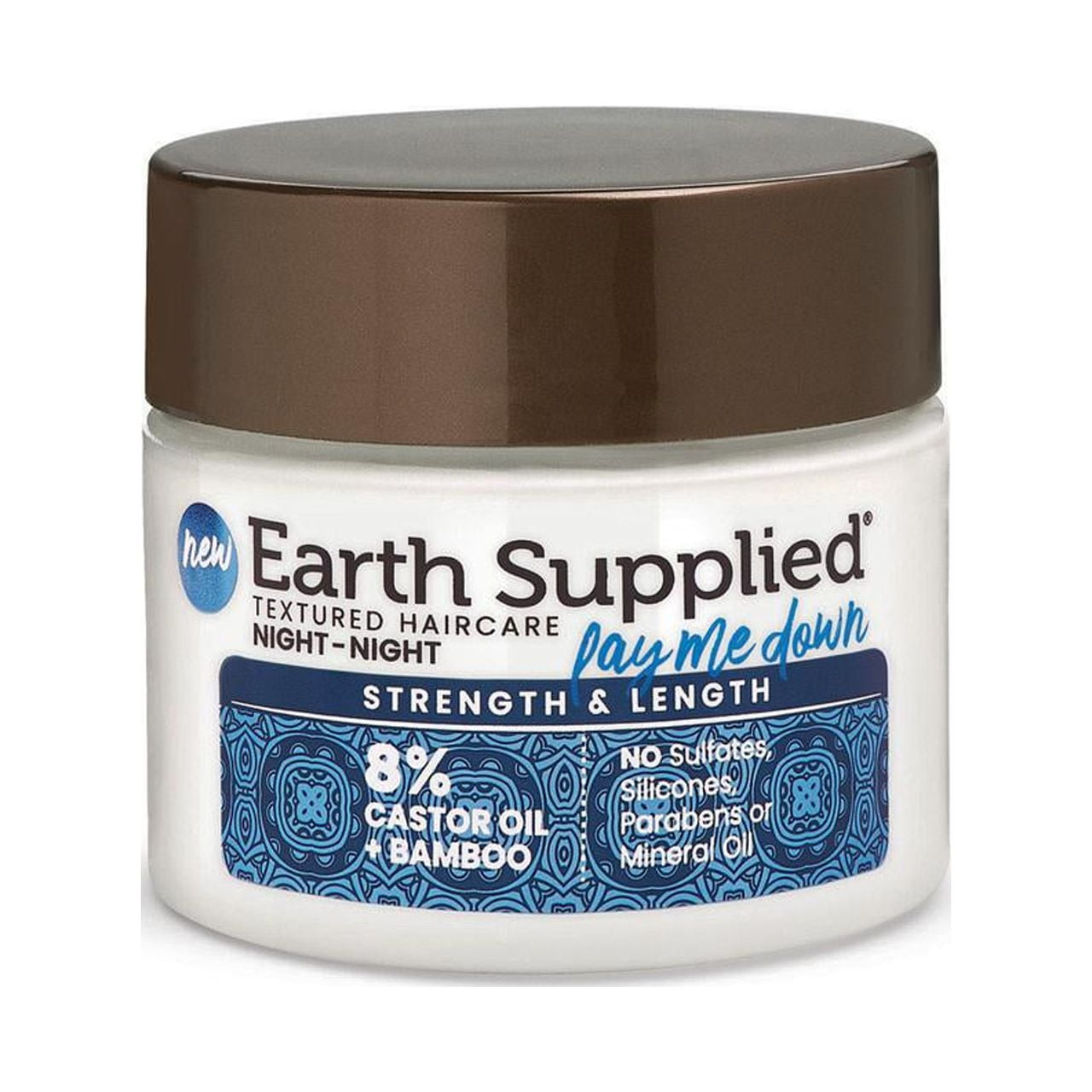 Earth Supplied Strength Length Night Night Lay Me Down 8% Castor Oil 6 Fl Oz