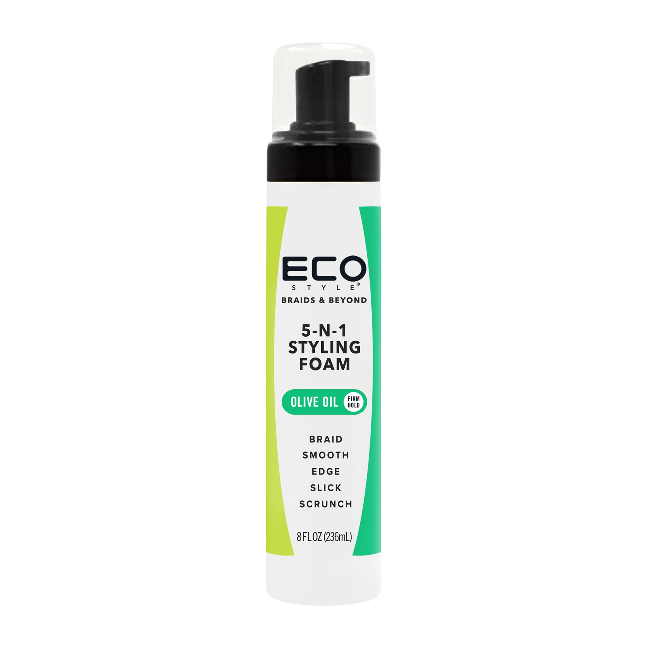 Eco Style Braids Beyond 5 N 1 Styling Foam Moisturizes Seals - Thumbnail 2